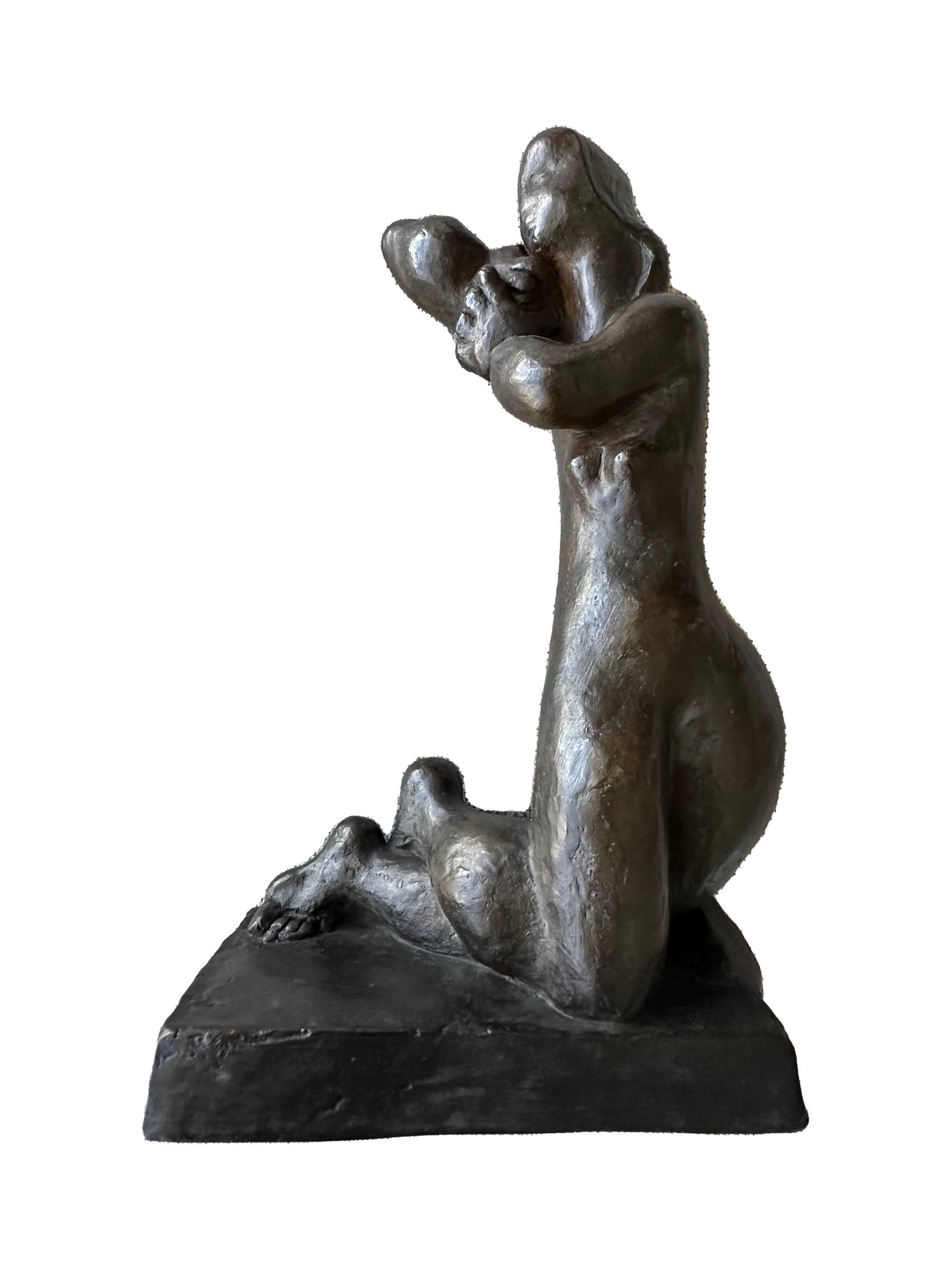 Joseph Csaky, Jeune Femme Nue Agenouillee, 1945