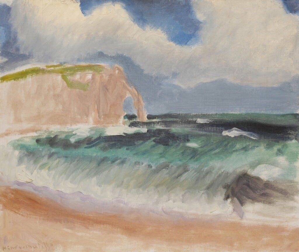 Henri Matisse, Coup de vent—Étretat, 1920