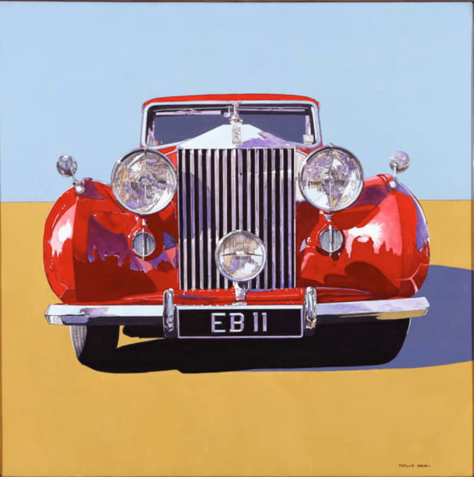 Phyllis Krim, Red Rolls Royce , 1934