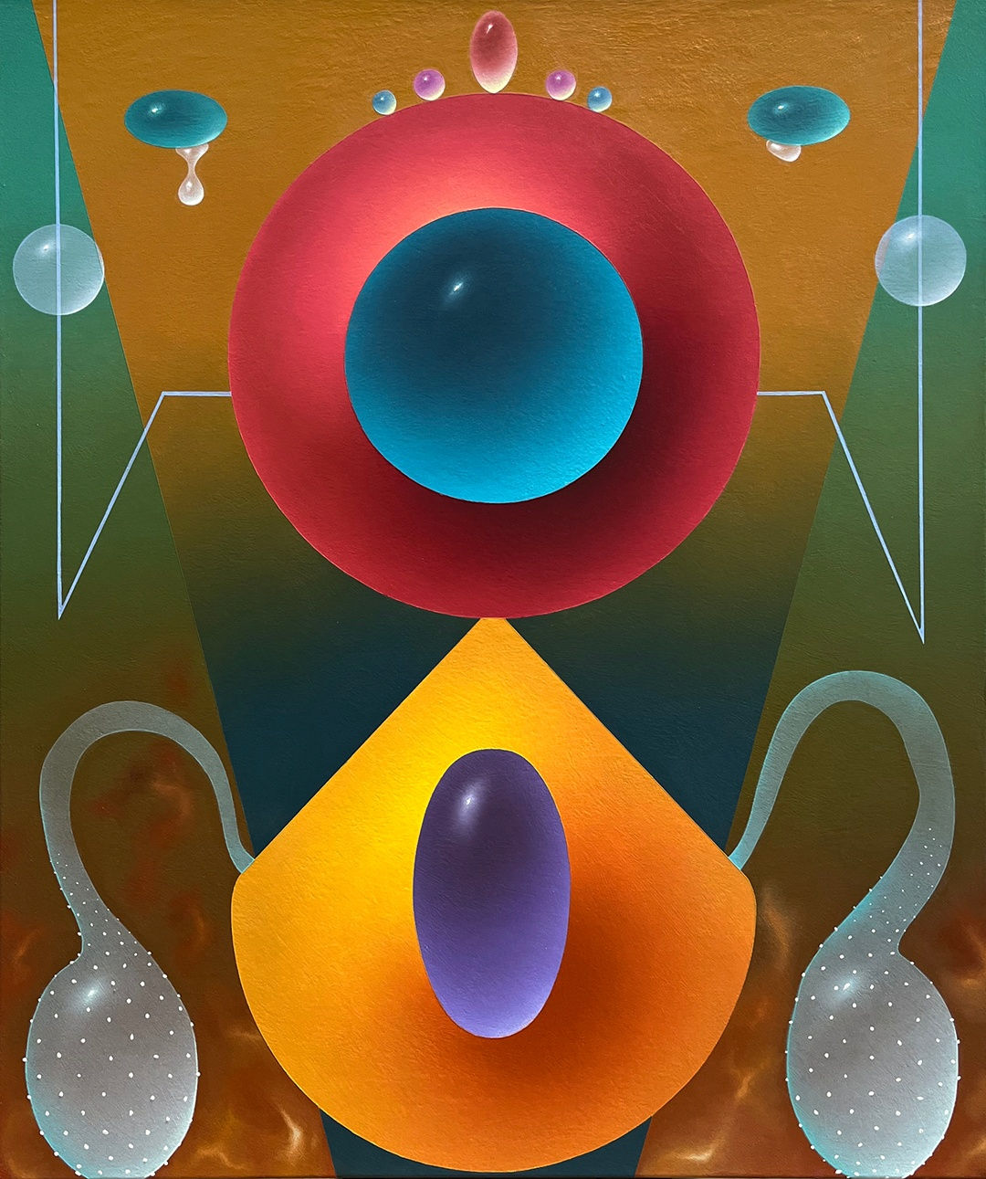 Alessandro Keegan, Orgone Riser, 2022