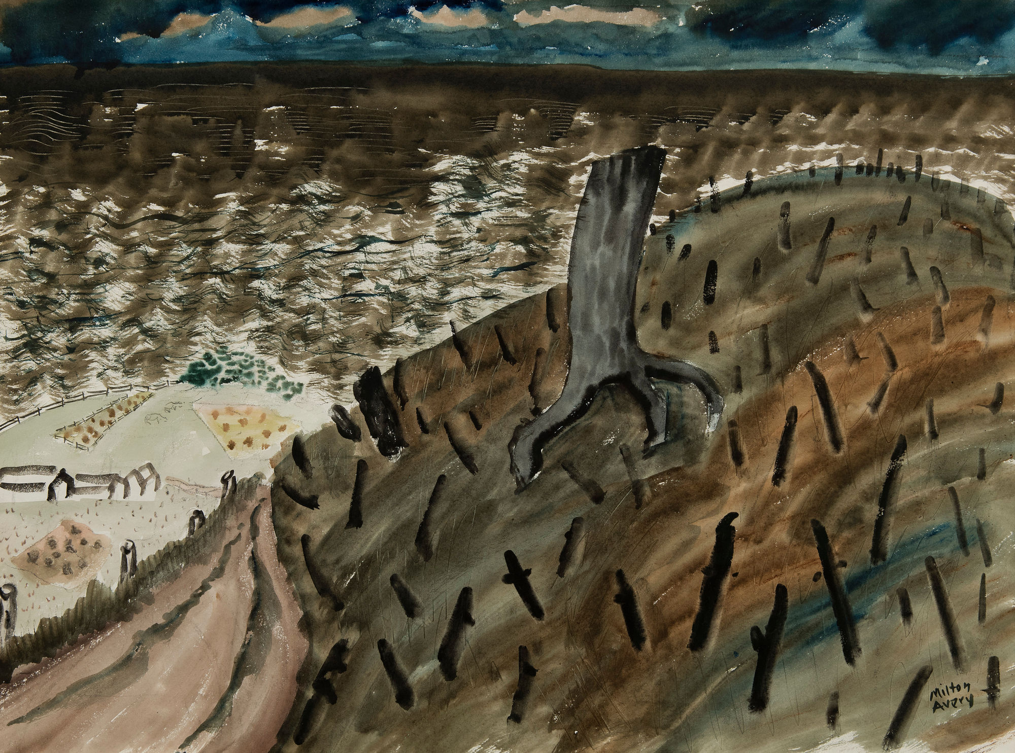 Milton Avery, Landscape