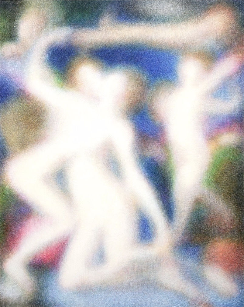 Sławomir Elsner, Venus, Cupid, Folly and Time (after Bronzino), 2020