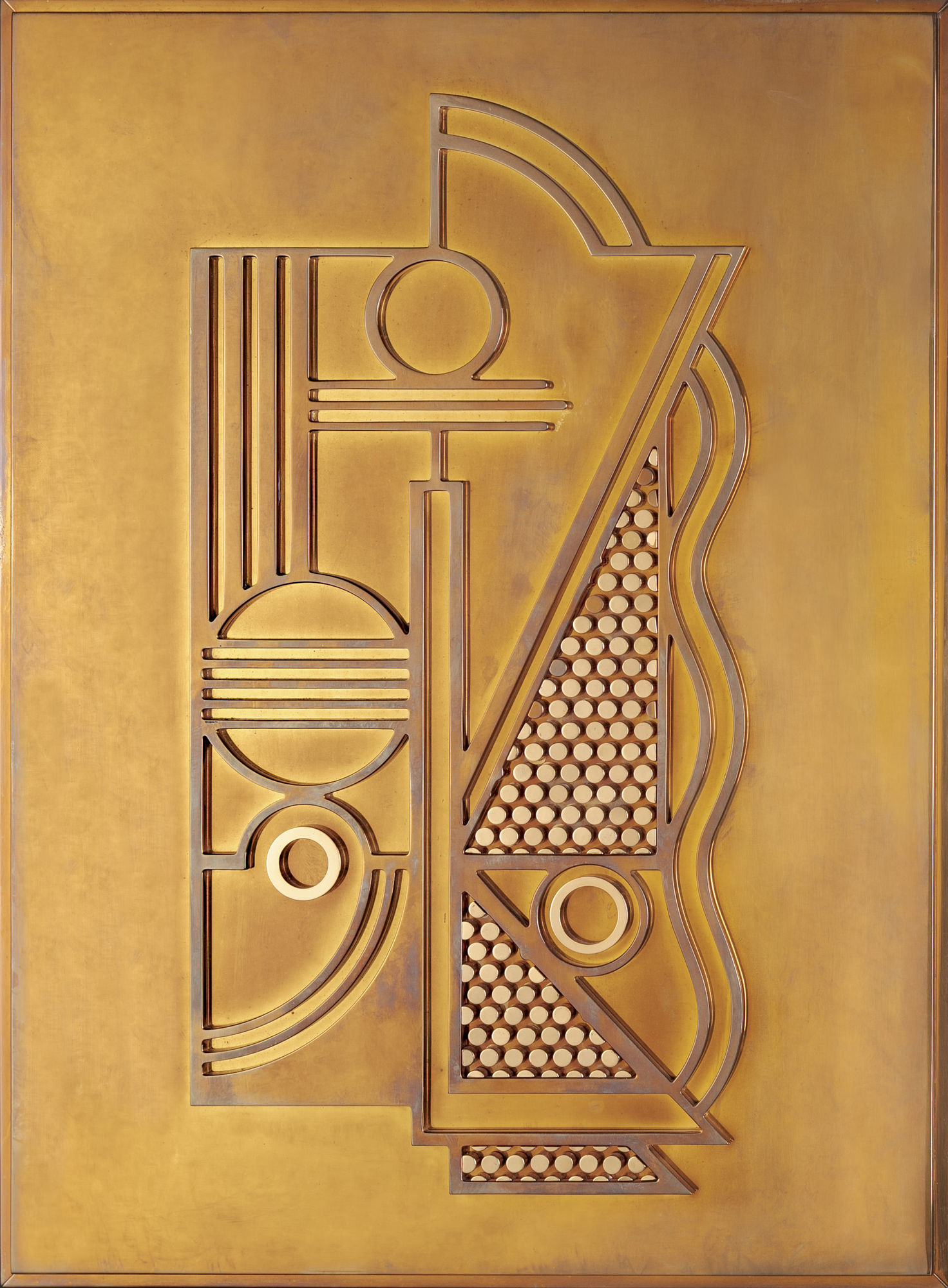 Roy Lichtenstein, Modern Head Relief, 1970