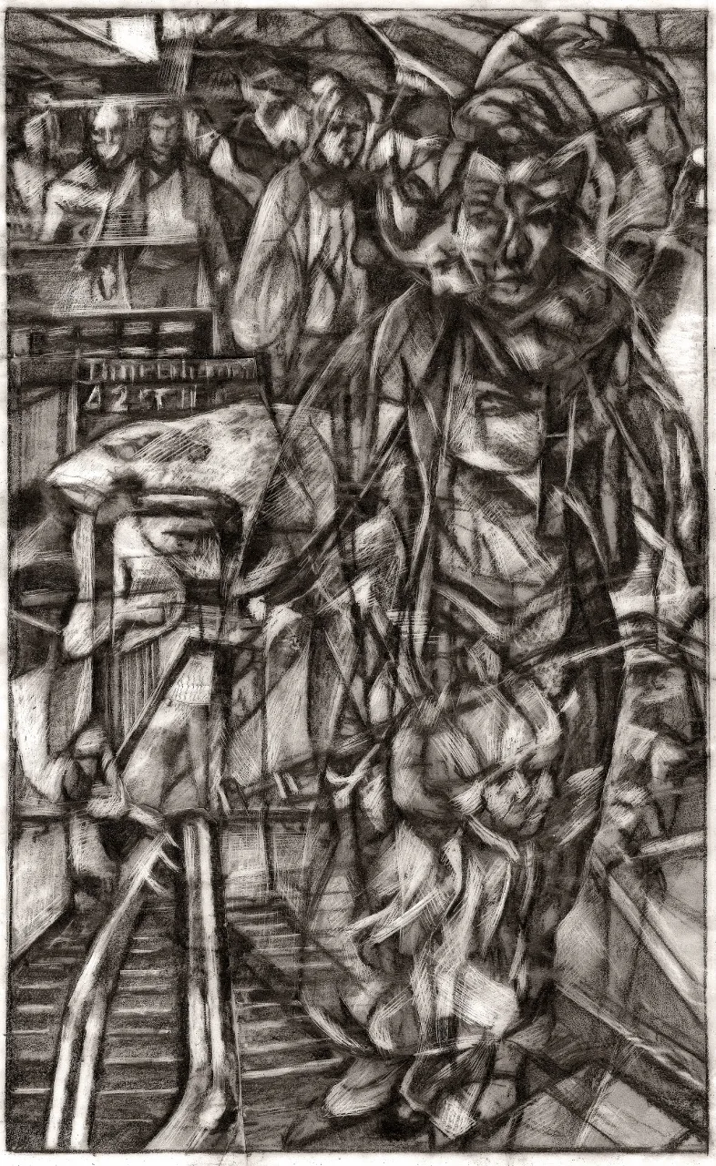 Clive Head, Drawing for Wonder Woman, 2018