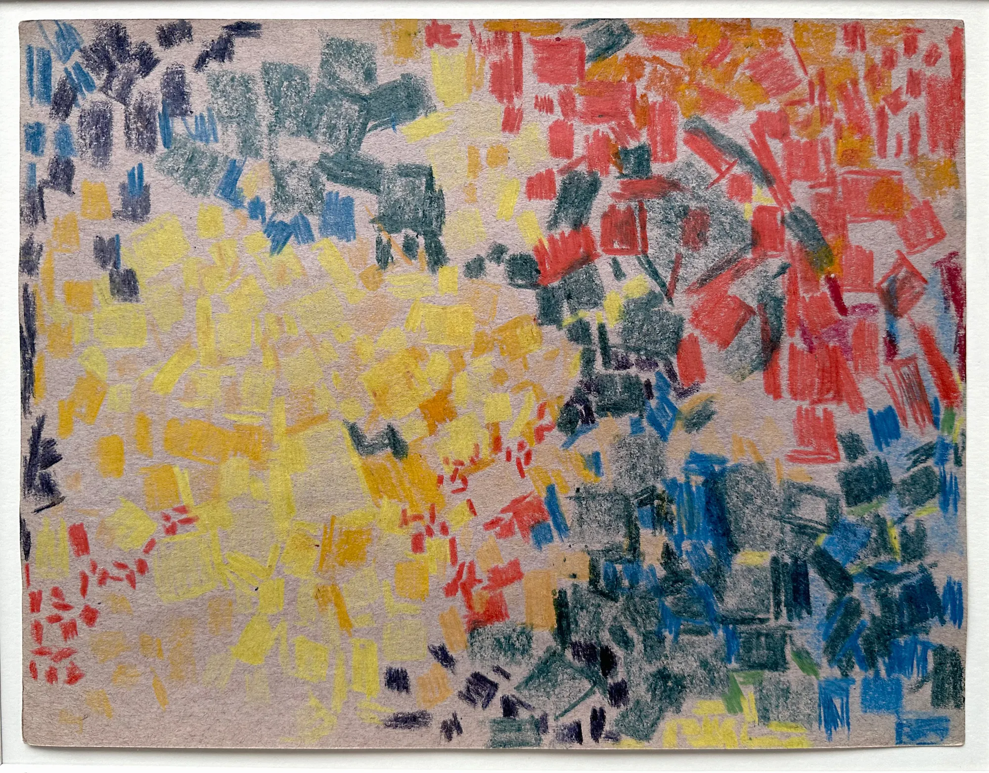 Lynne Drexler, Untitled (Lavender), 1959