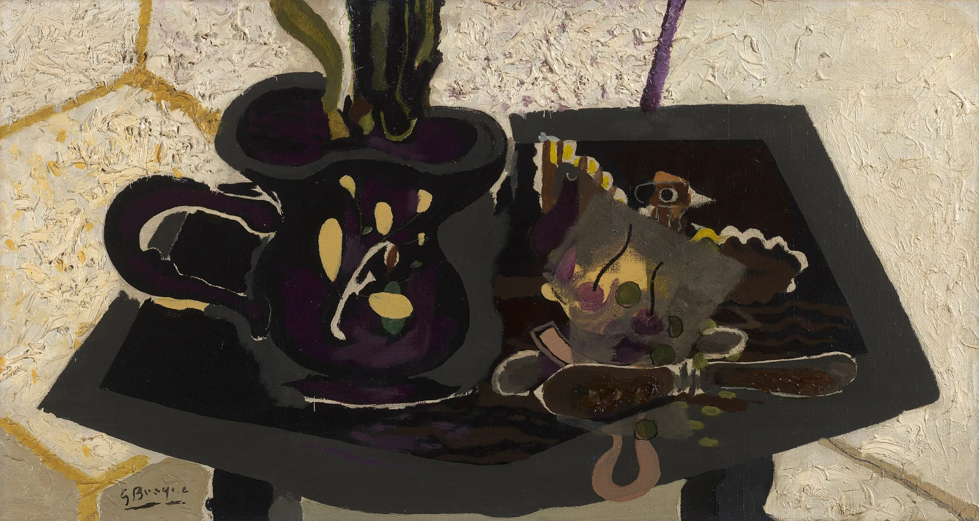 Georges Braque, Nature morte au couteau, 1943