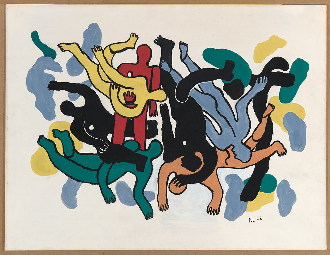Fernand Léger, Étude pour les plongeurs, 1942