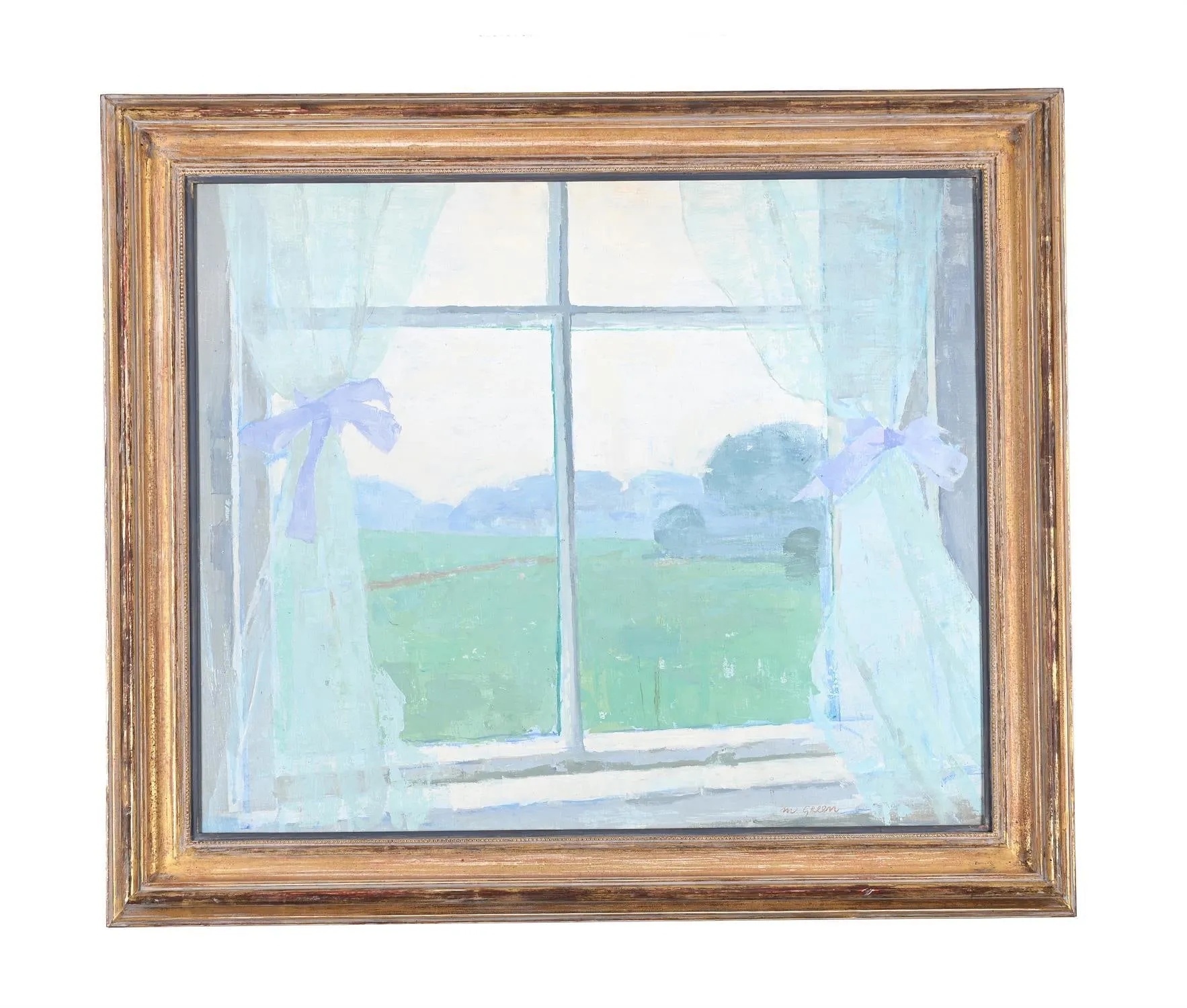 Margaret Green, Purple Curtain Ties