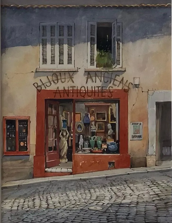 Jeremy Barlow, Antiquités, St Tropez