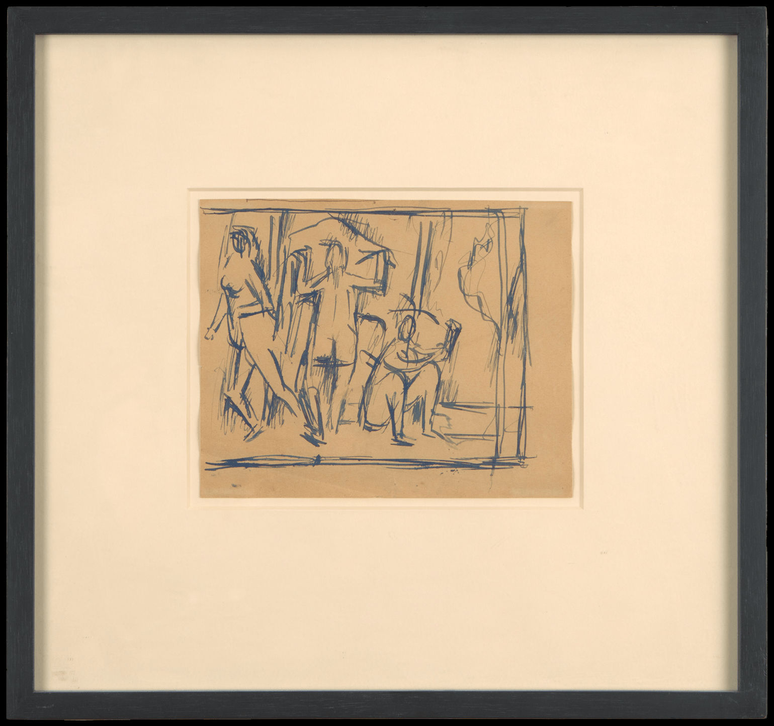 Caziel, WC664 - Bathers, c. 1936