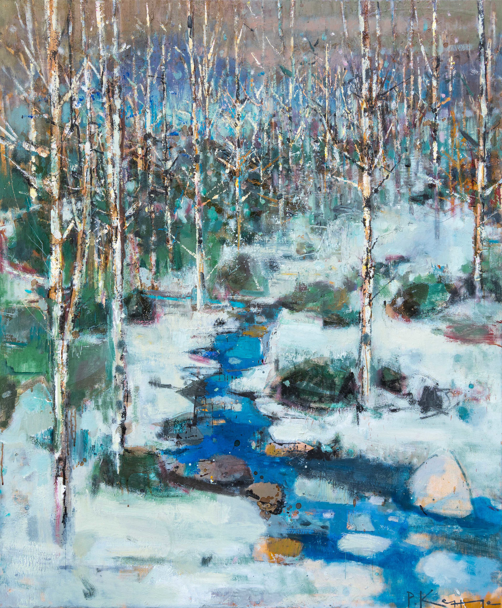 Peter Kettle, WINTER'S WHITE EMBRACE