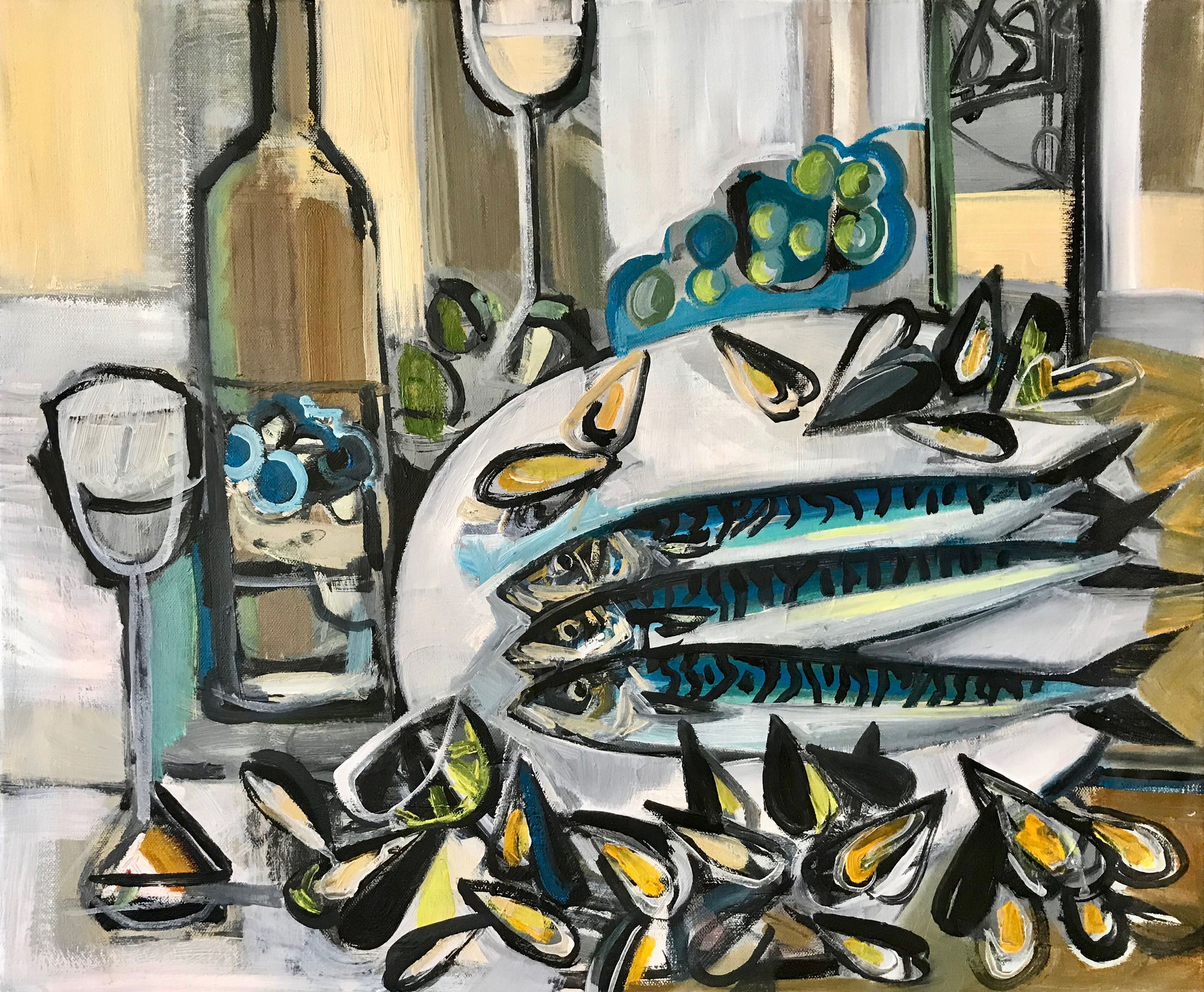Marissa Weatherhead, MACKEREL ON THE MENU