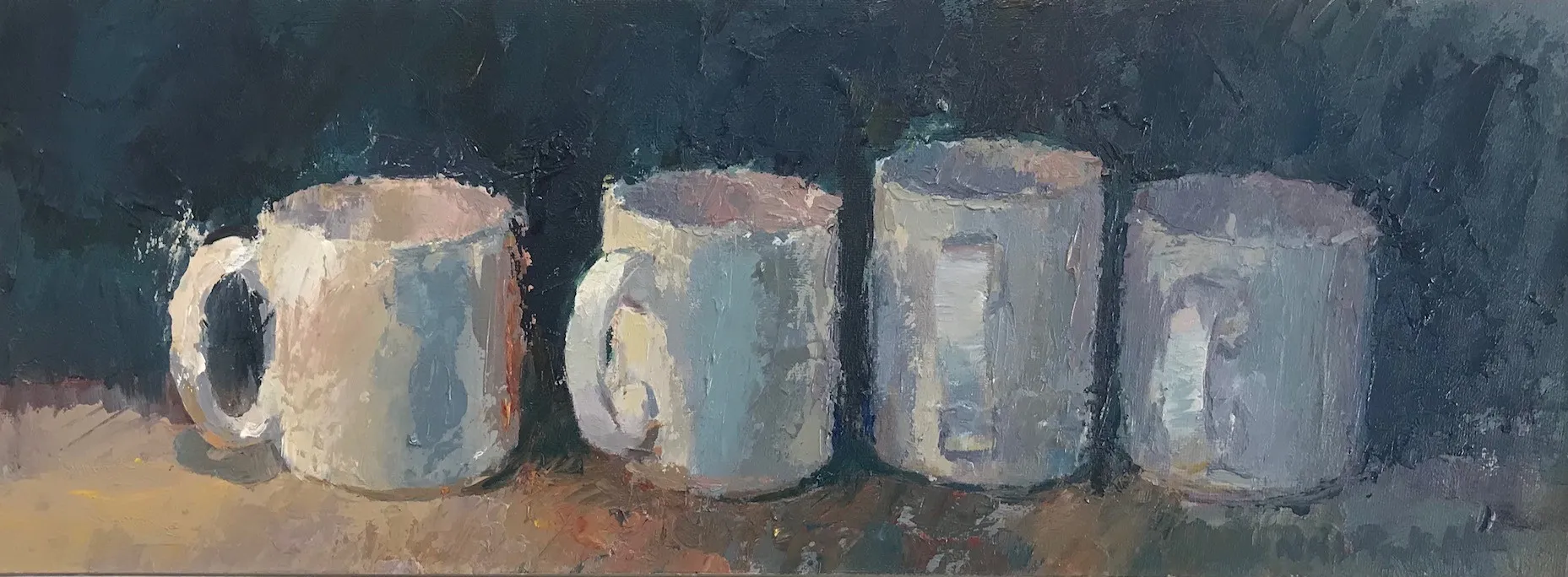Neil Pinkett, FOUR MUGS, 2021