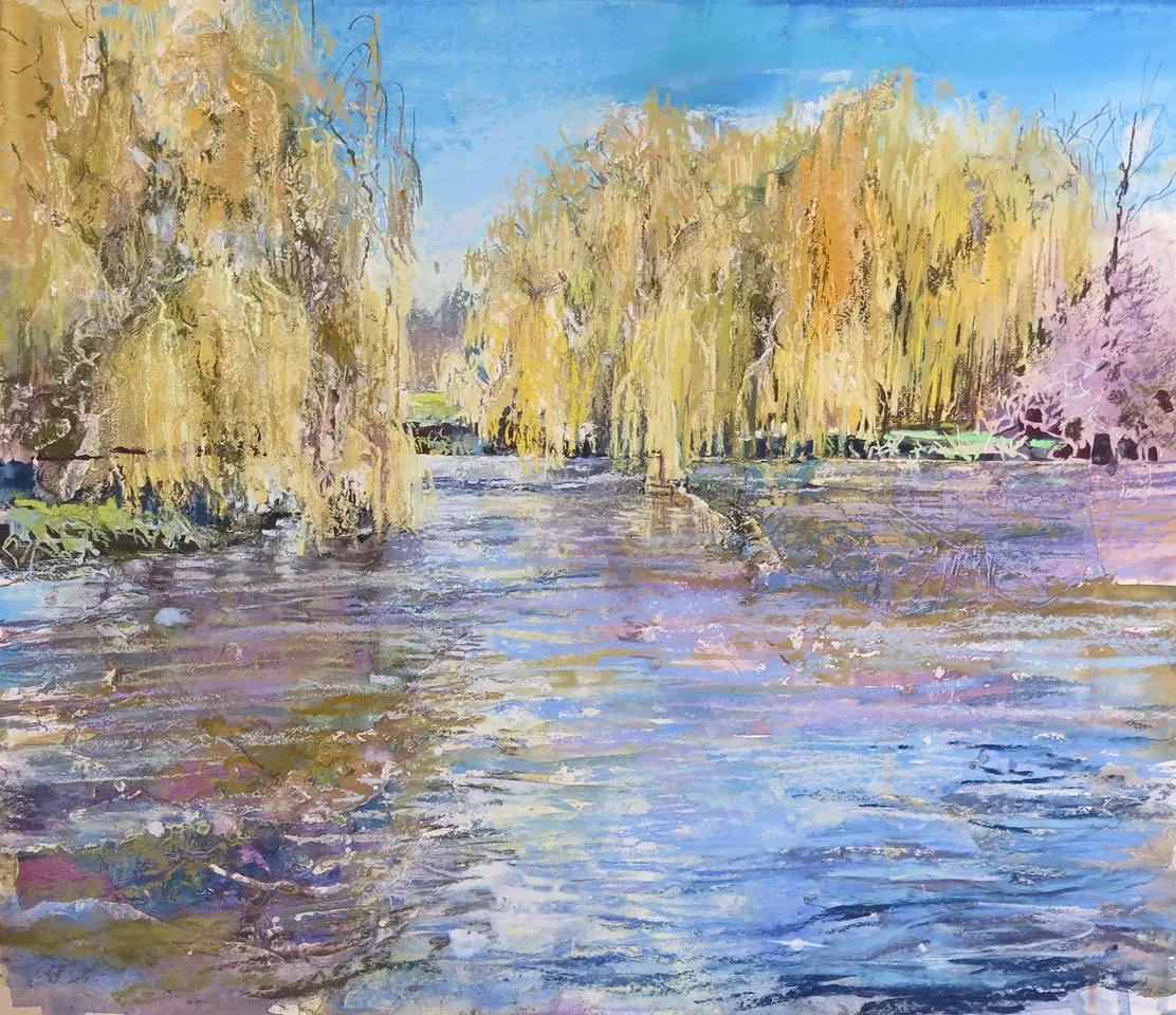 Maureen Davies, SPRING WILLOWS