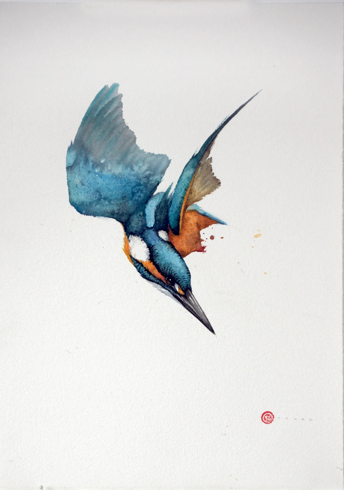 Karl Martens, KINGFISHER 2 (UNFRAMED)