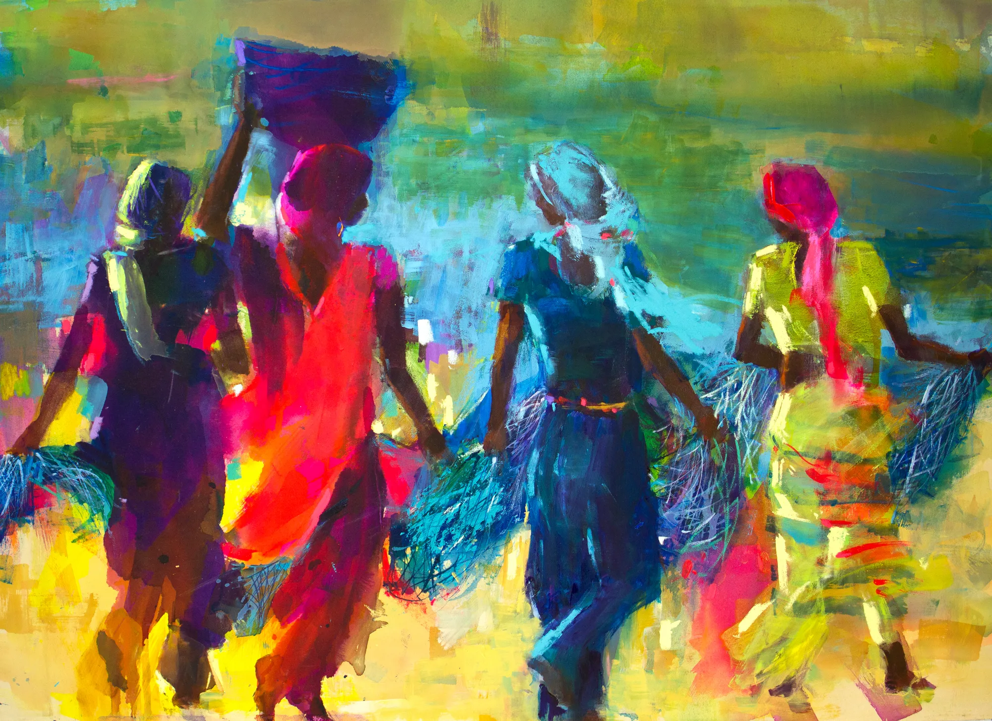 Soraya French, CARRYING THE FISHING NET