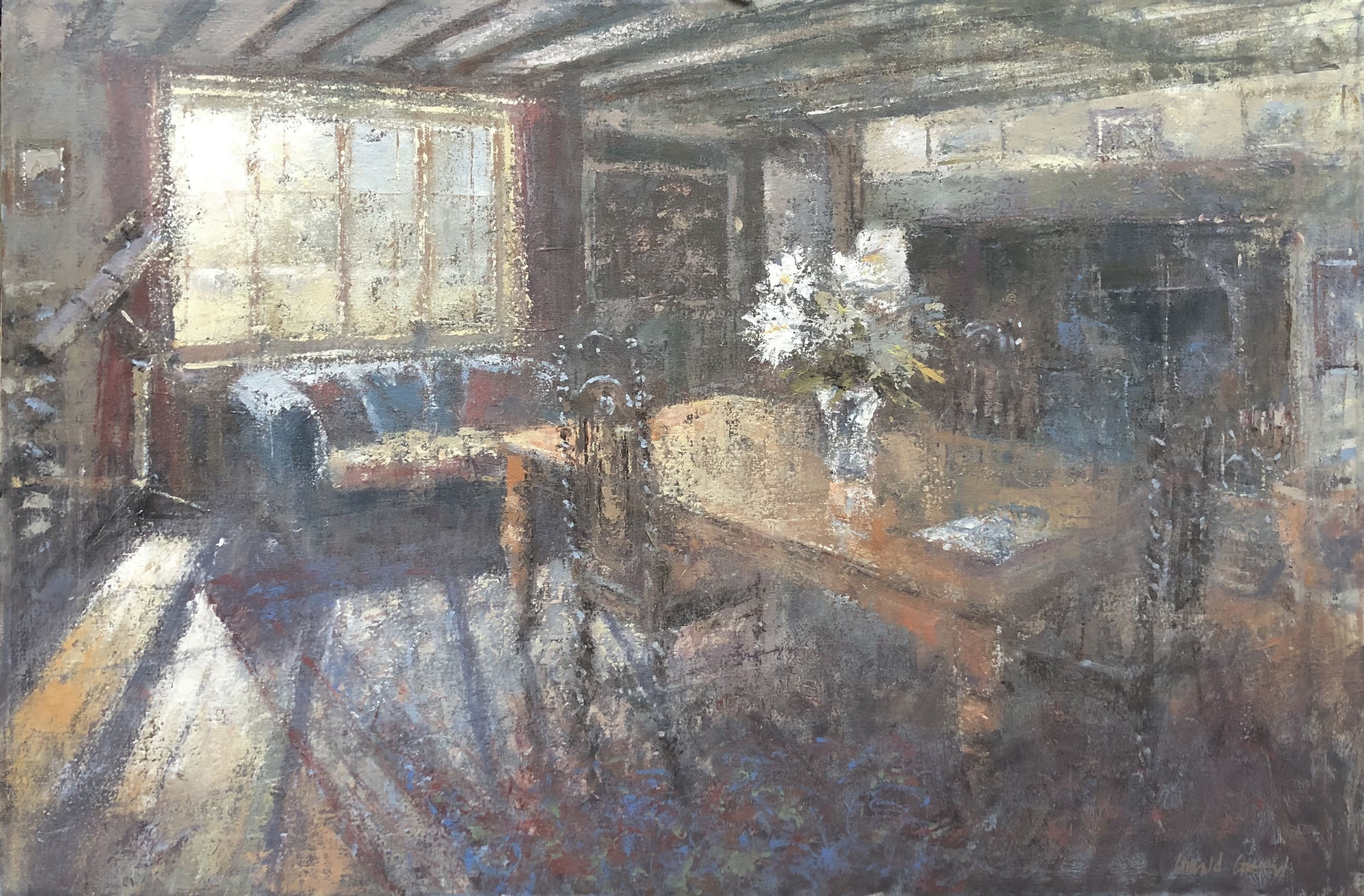 Gerald Green, LILLIES IN THE DINING ROOM
