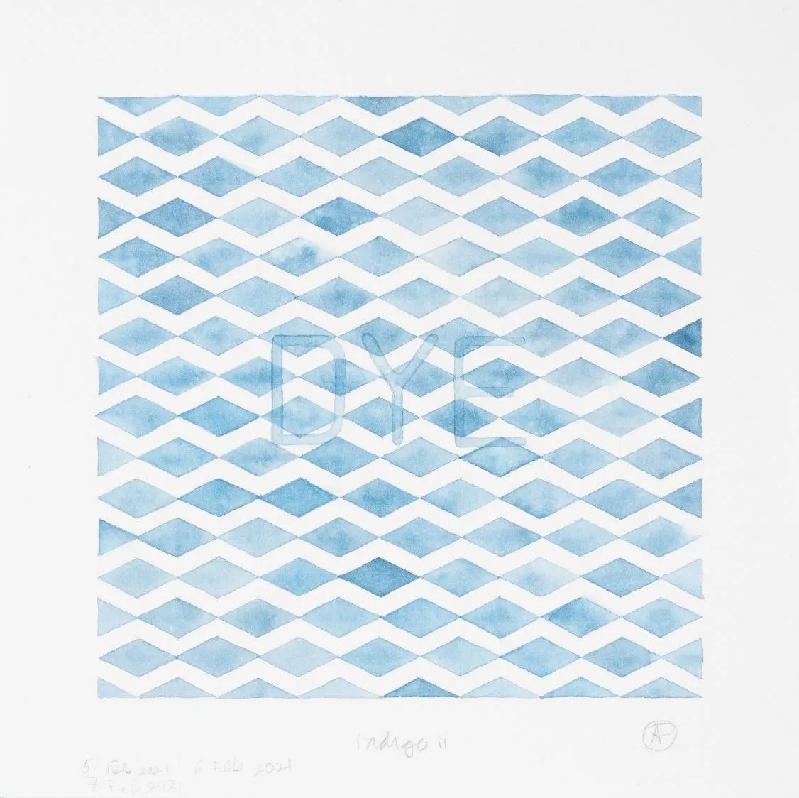 Noor Mahnun Anum, indigo ii, 2021