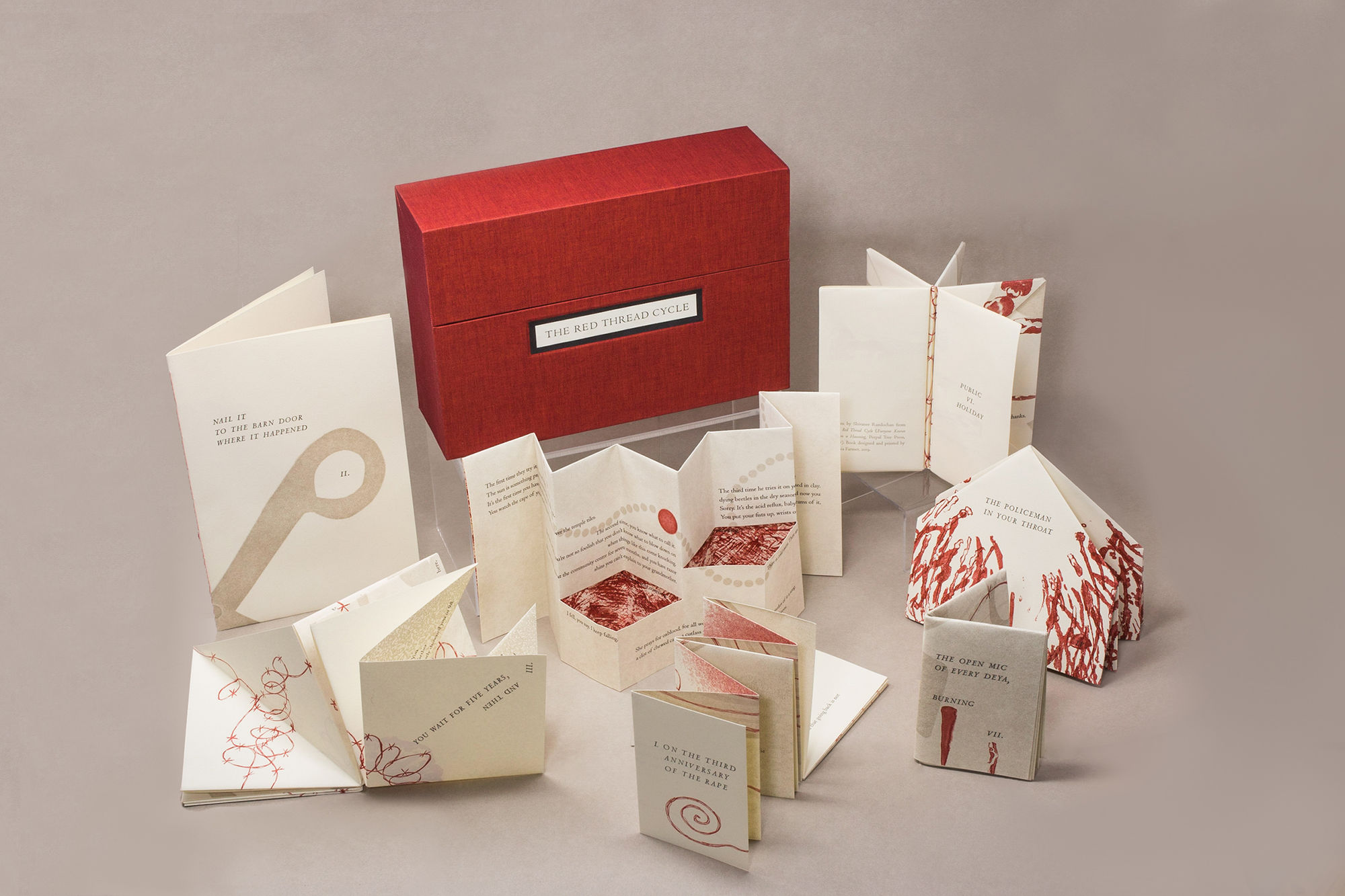 Sonia Farmer, The Red Thread Cycle, 2019