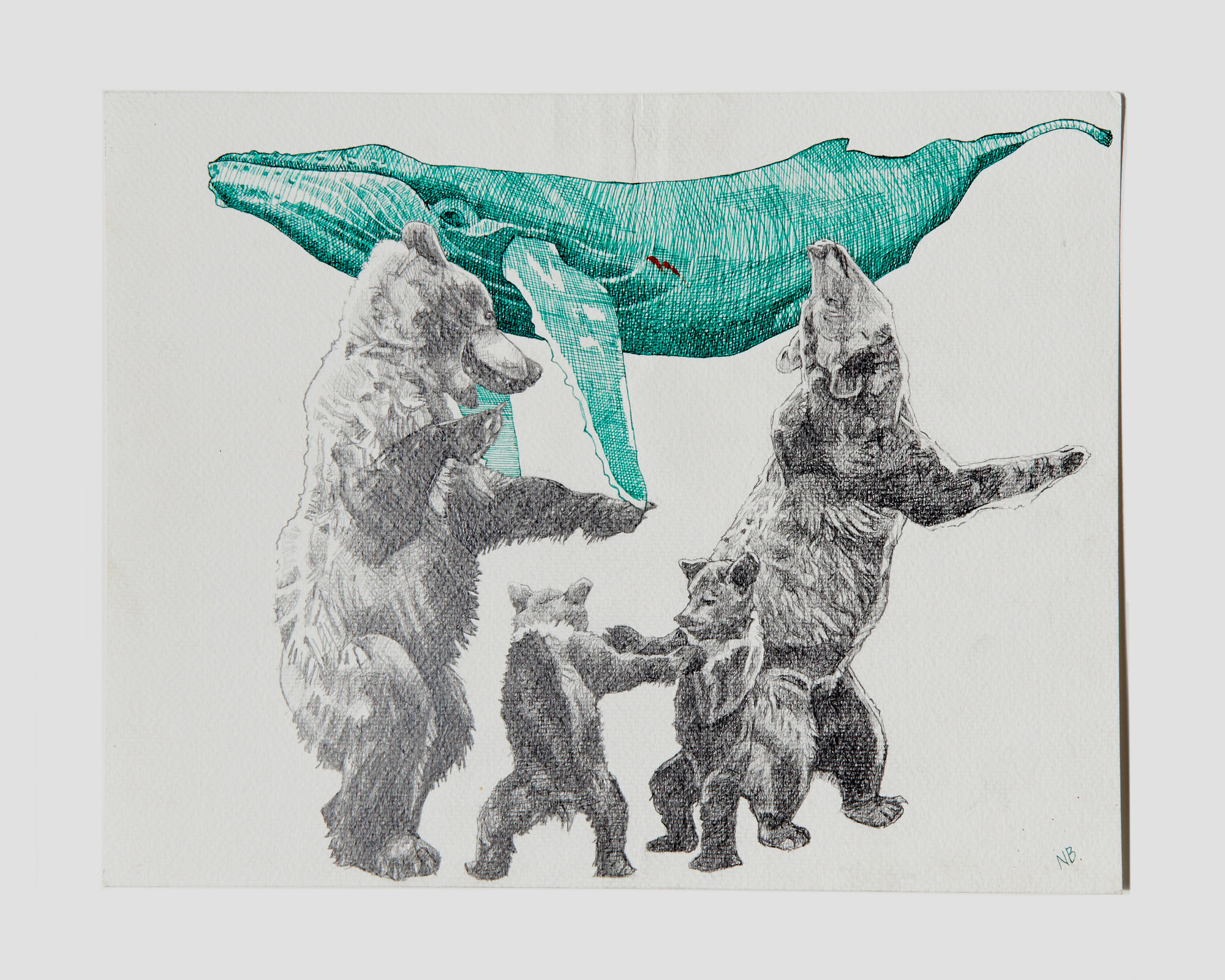 Nathan Budoff, Dancing by the Whale, 2021