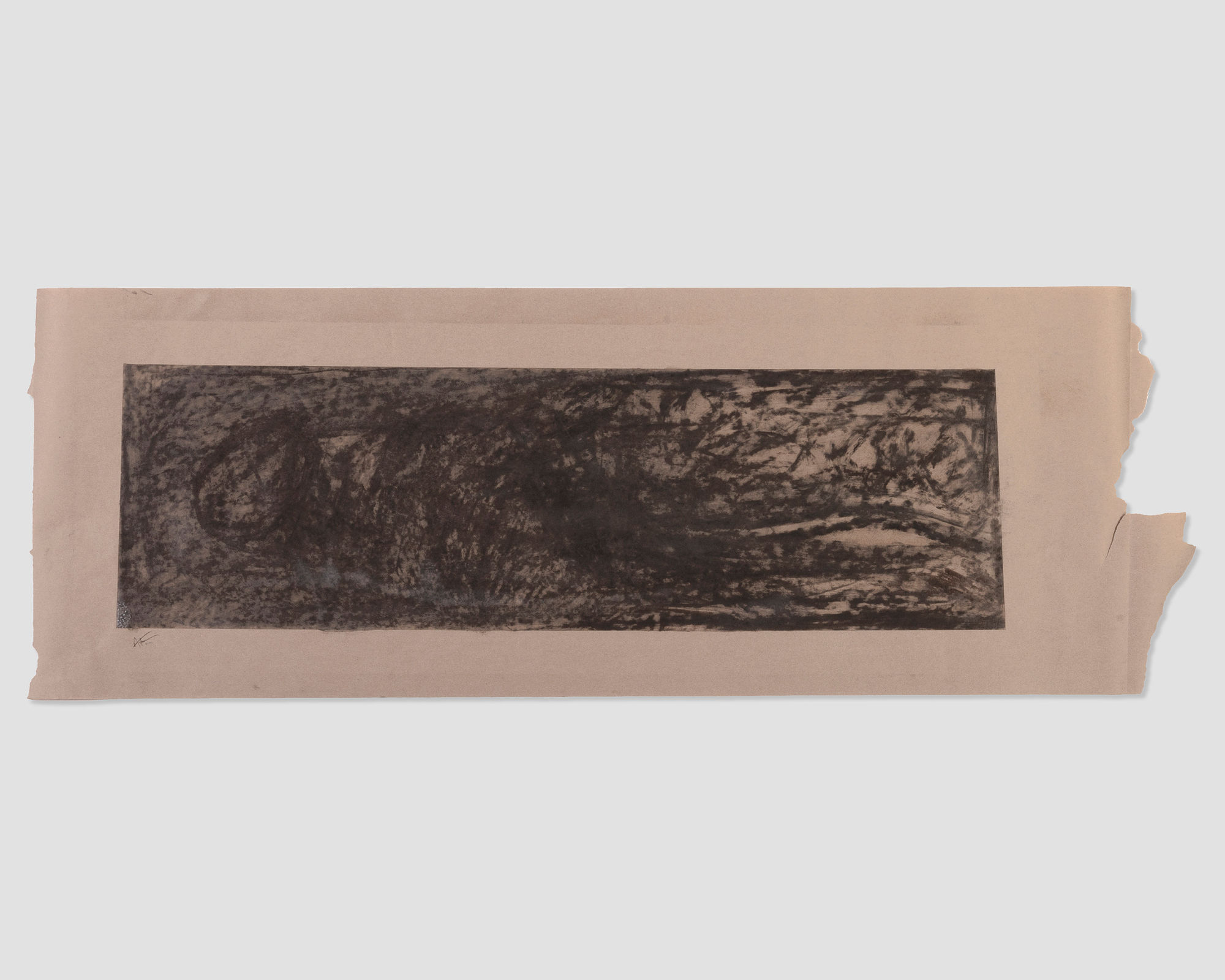 Avi Farber, Markings from Fire – American Creek/Hermits Peak Sketch 004, 2025