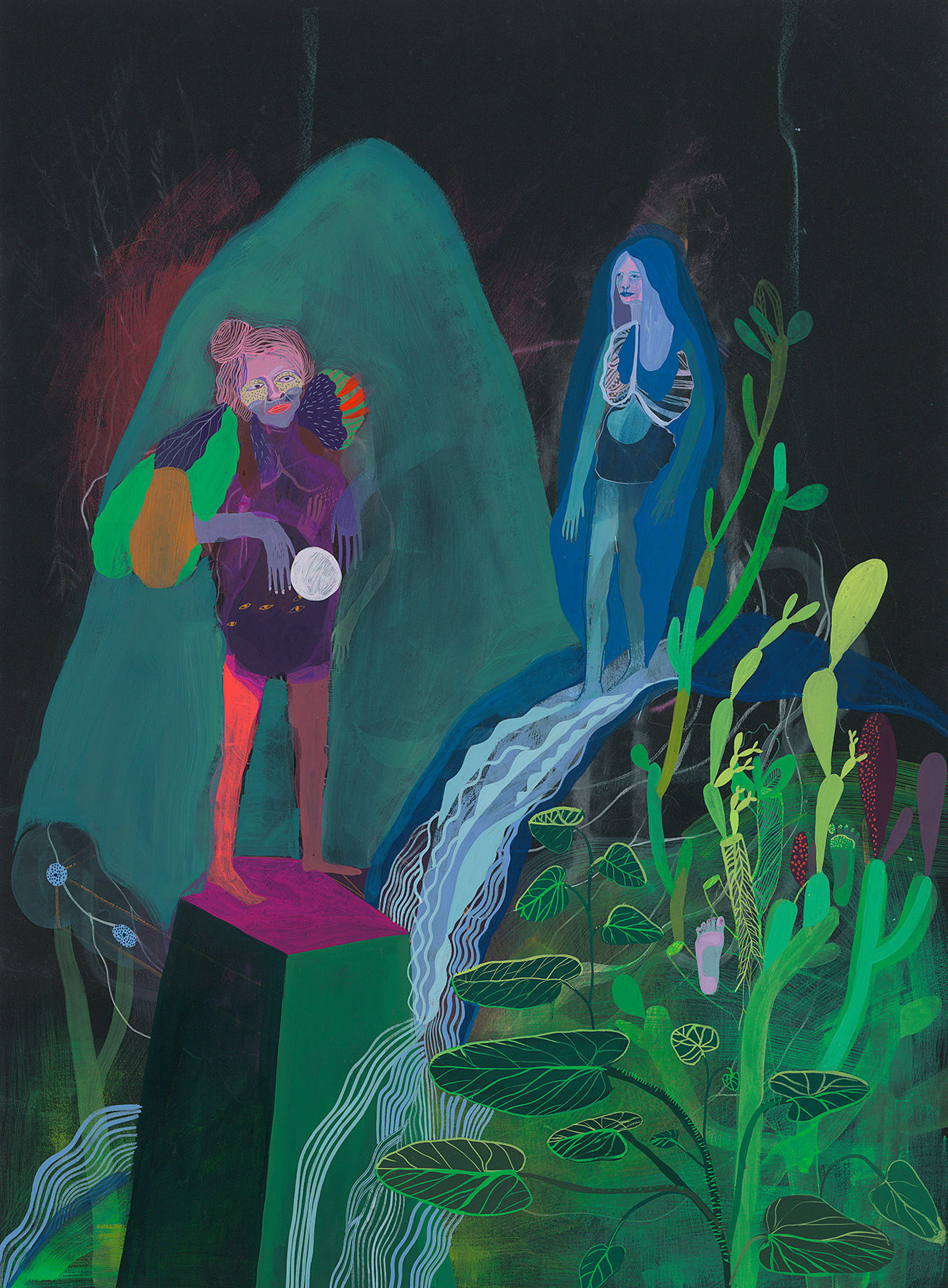 Betsy Walton, Moon Work, 2019