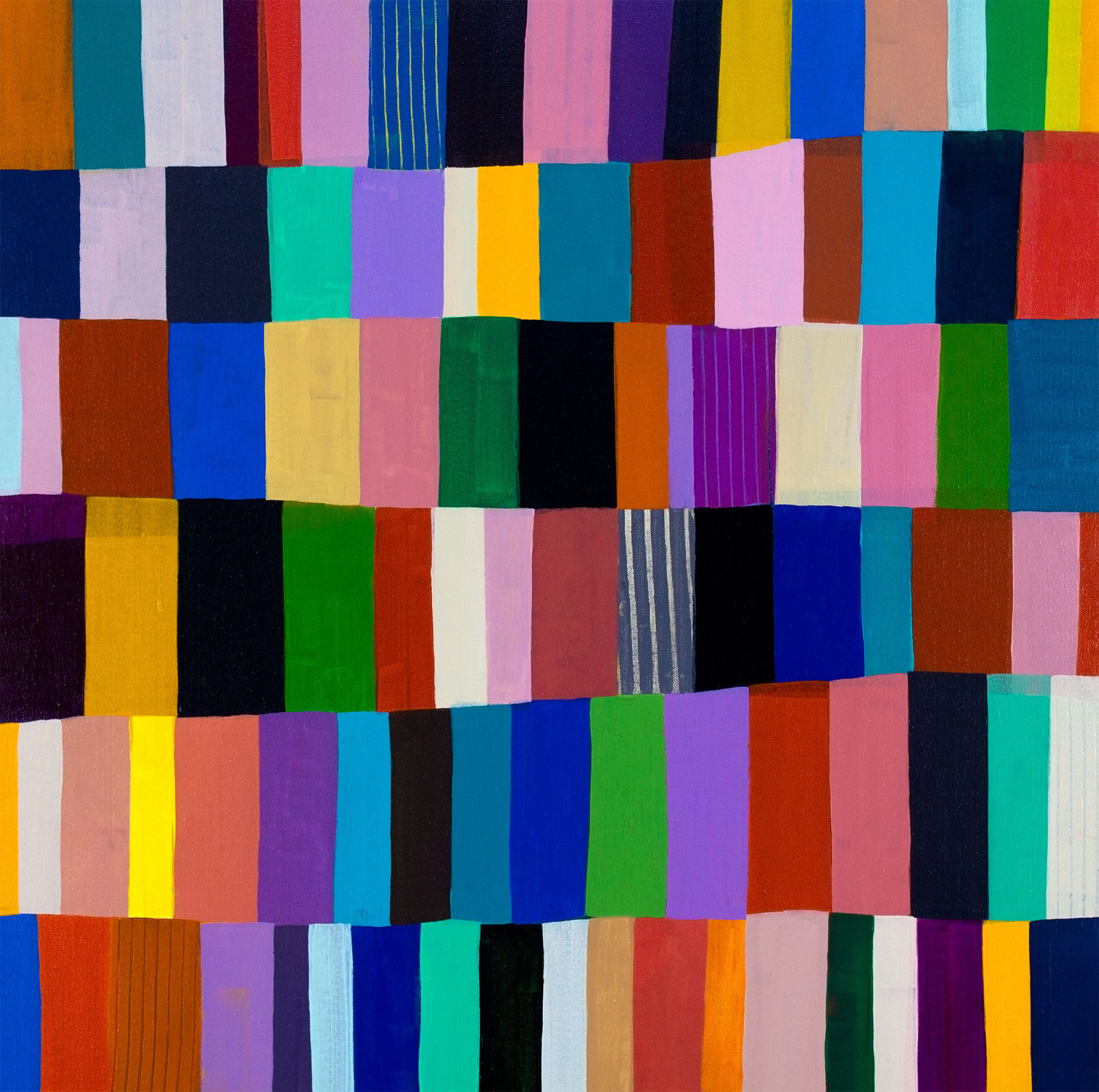 Poppy Dodge, Color Rhythm: String Sheet Study, 2021