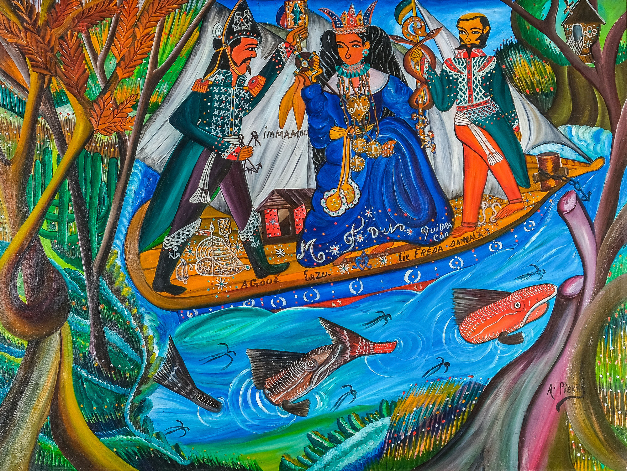 André Pierre, Agoué, Erzulie Freda, Dambala – Immamou, c. 1960