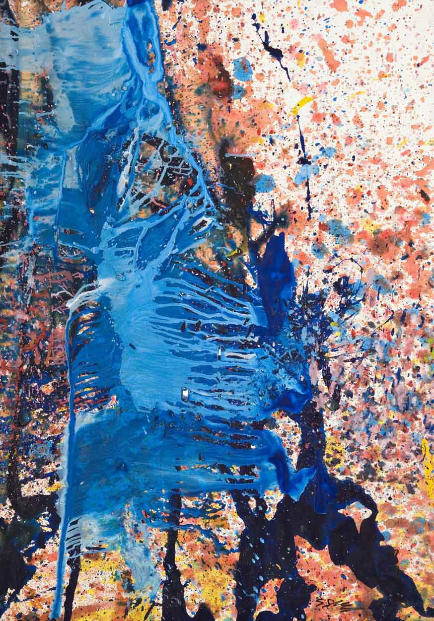 Massimo Kaufmann, Shozo Shimamoto, Hermann Nitsch, Yang Maoyuan, Matteo Negri : Duepuntiacapo – ABC-ARTE Contemporary art Gallery – 2013 Zoom for more details