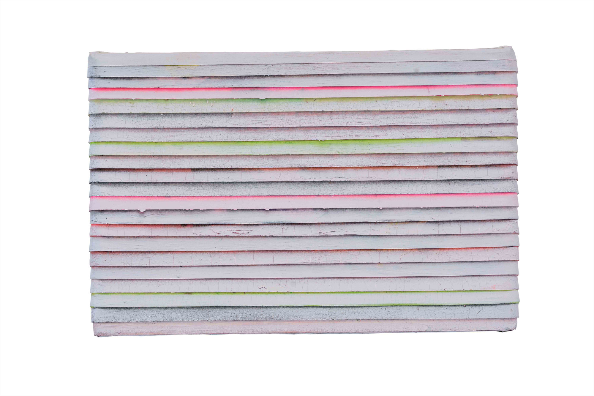 Paolo Bini: Monochrome, 2015, 31 x 20 cm, acrilico su nastro carta su tela