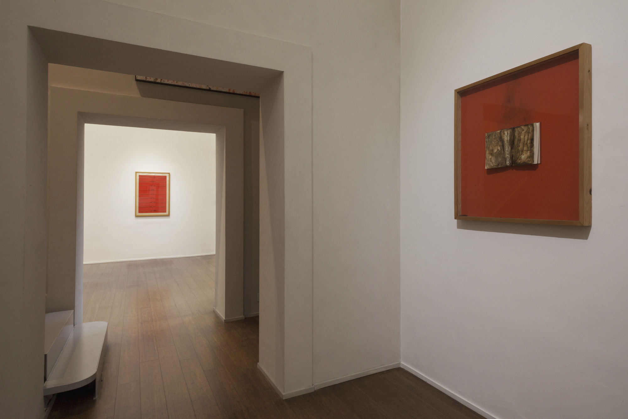 Bernard Aubertin, PIctorial situation of red, Installation view