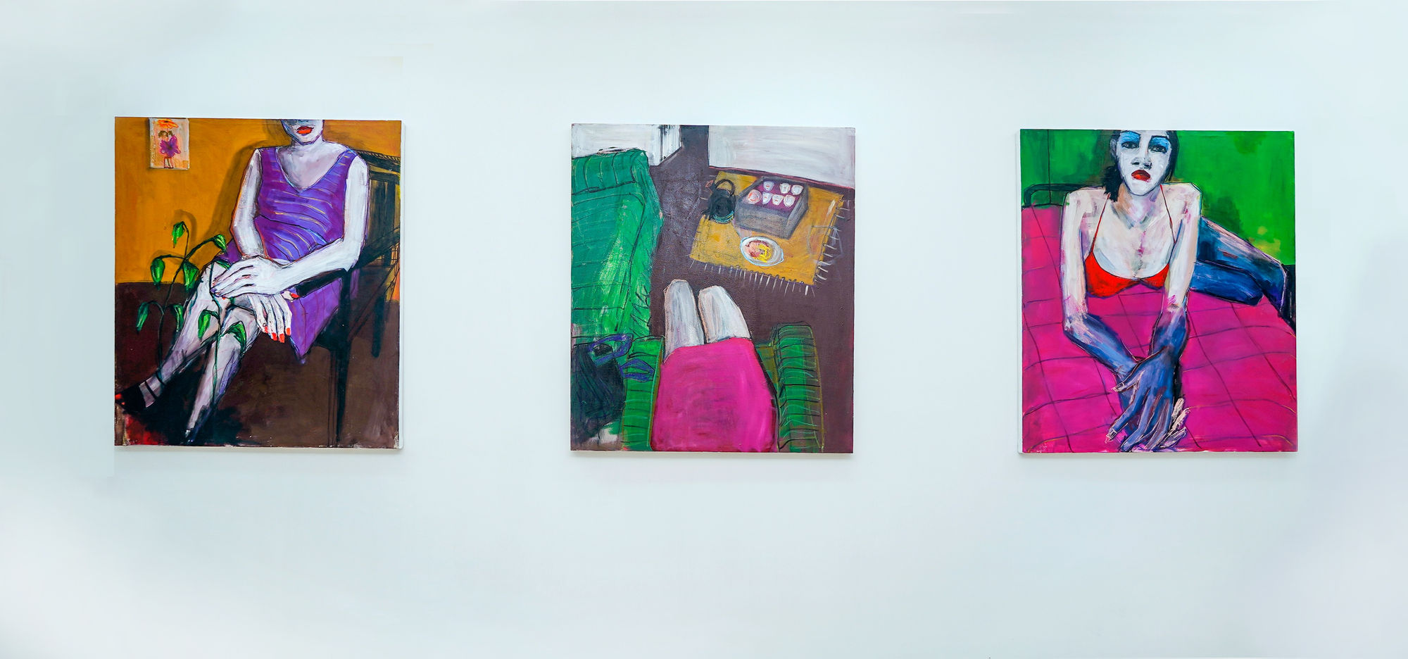 Left to Right: Tsédal XIII, Tsédal IV, Tsédal VIII