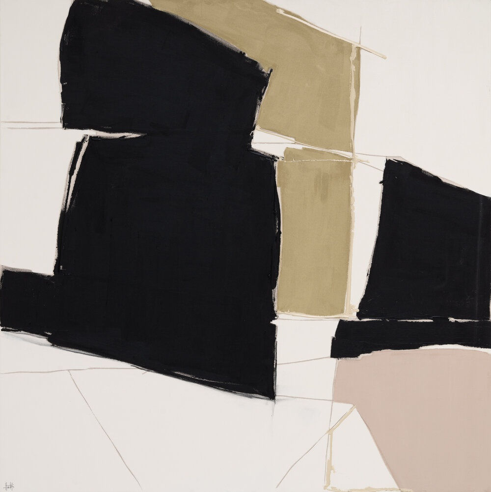 Mink Acrylic on Canvas 48"h x 48"w SOLD