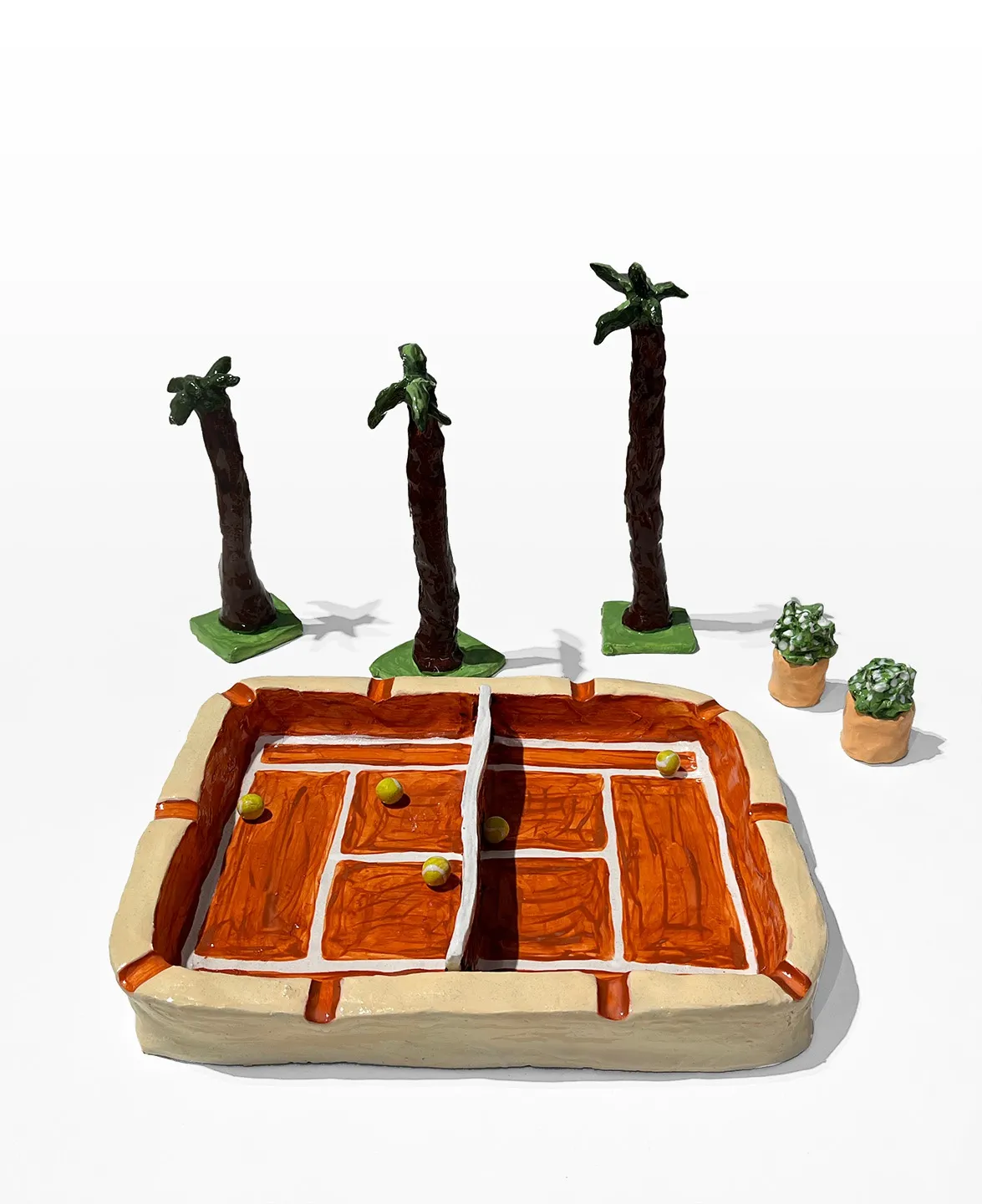 Jake Clark [Australian, b. 1985] 58 Carolwood (Tennis Court), 2024