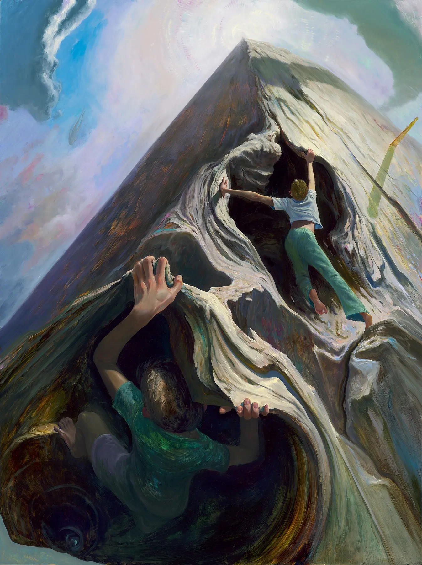 Leo Frontini [American b. 2000] The Ascent, 2023