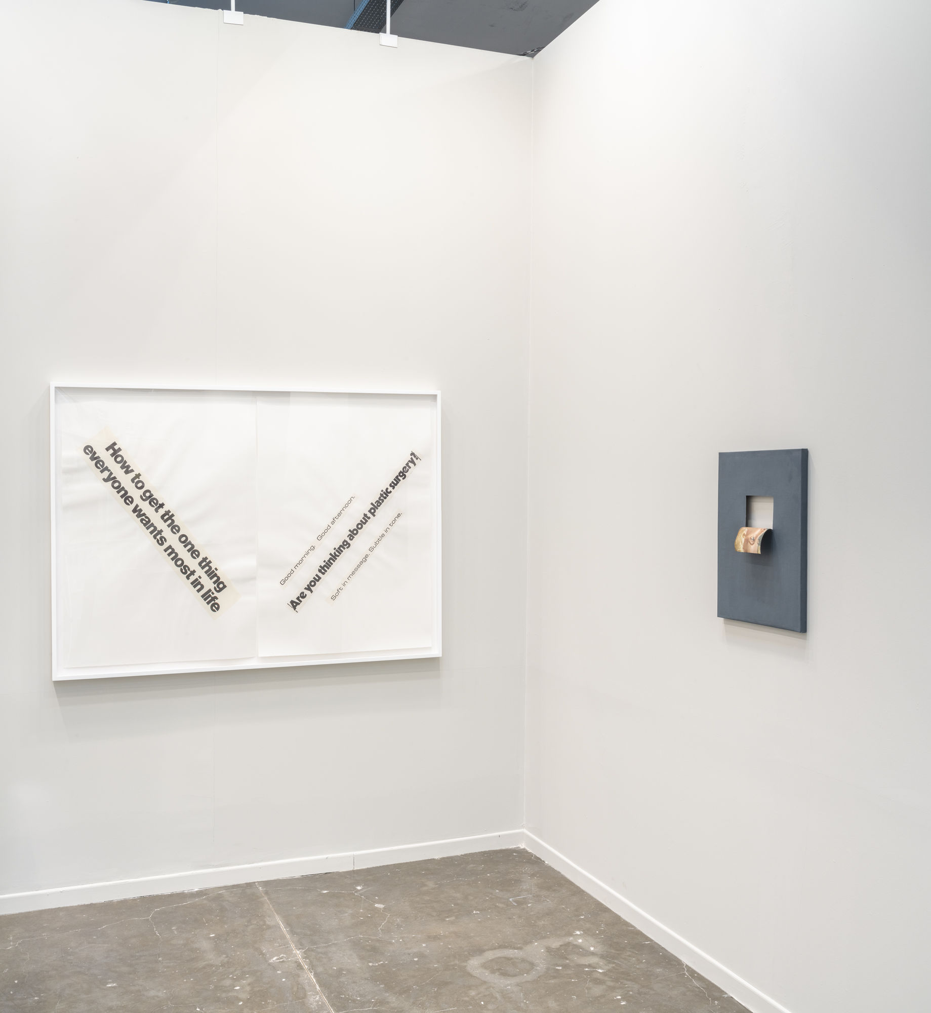 Installation view: SP-Arte, Alexander Gray Associates, 2019