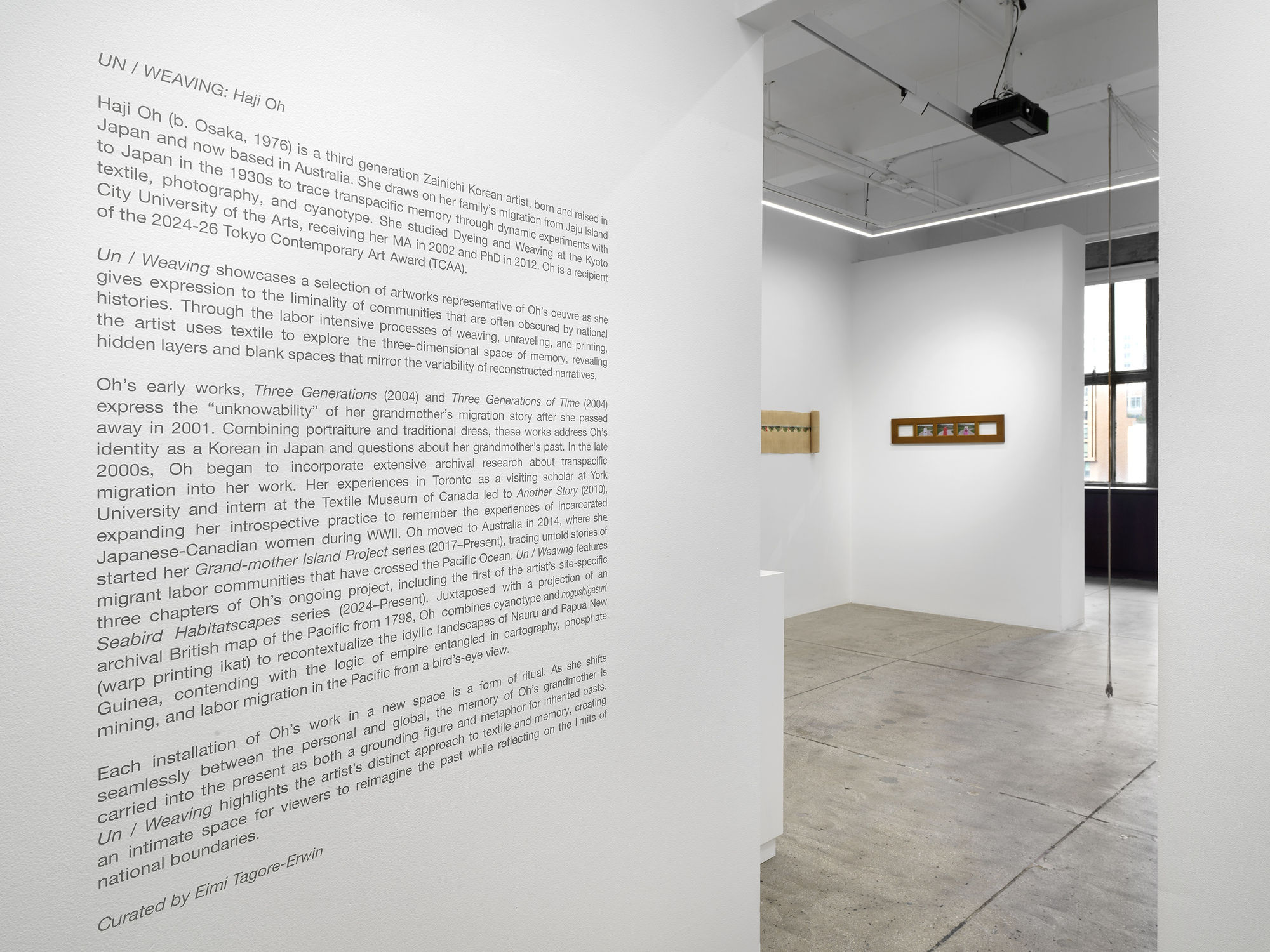 Haji Oh: Un/Weaving