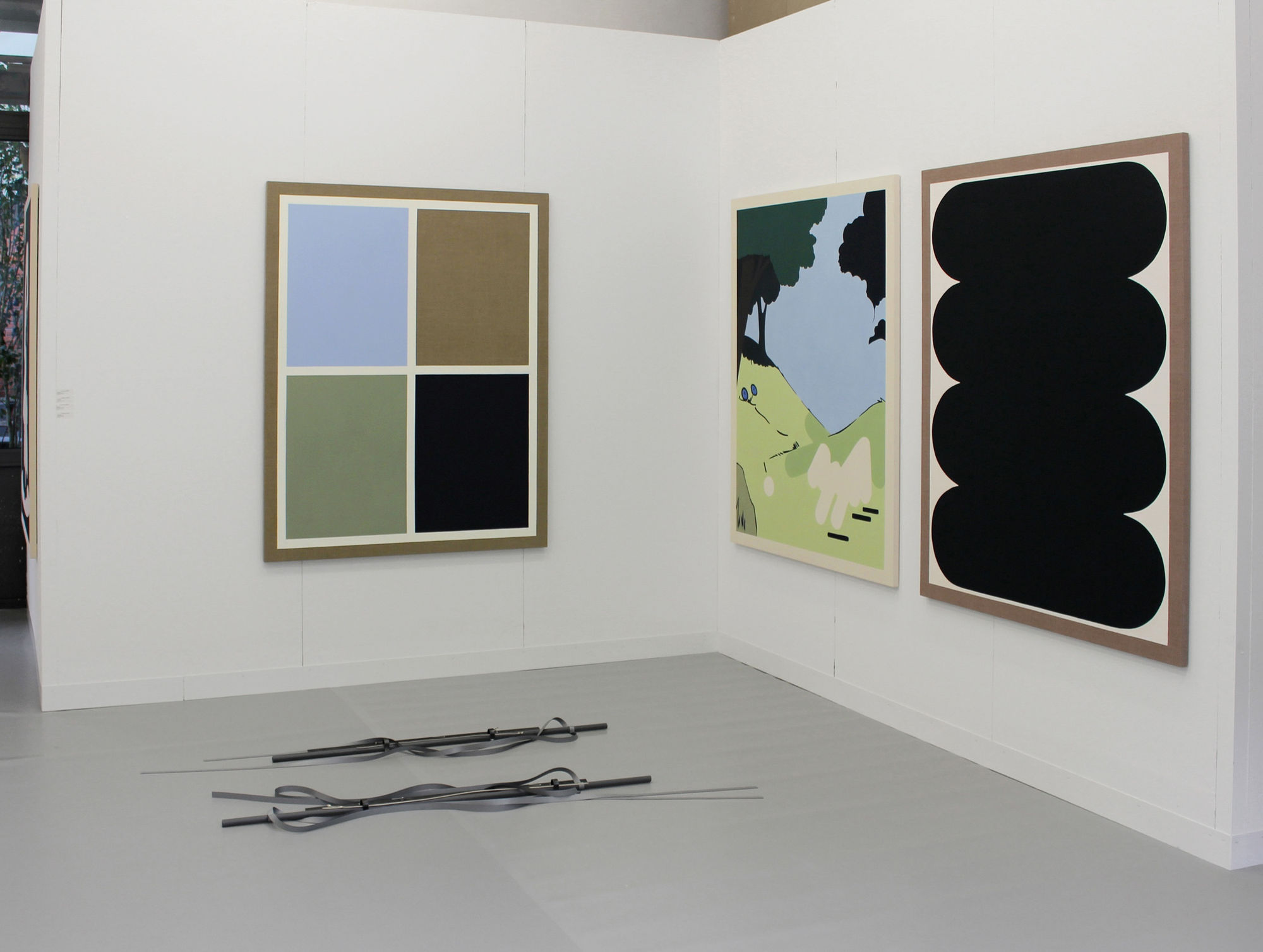 Laeh Glenn and K.r.m. Mooney LISTE, Basel 2016 Installation view