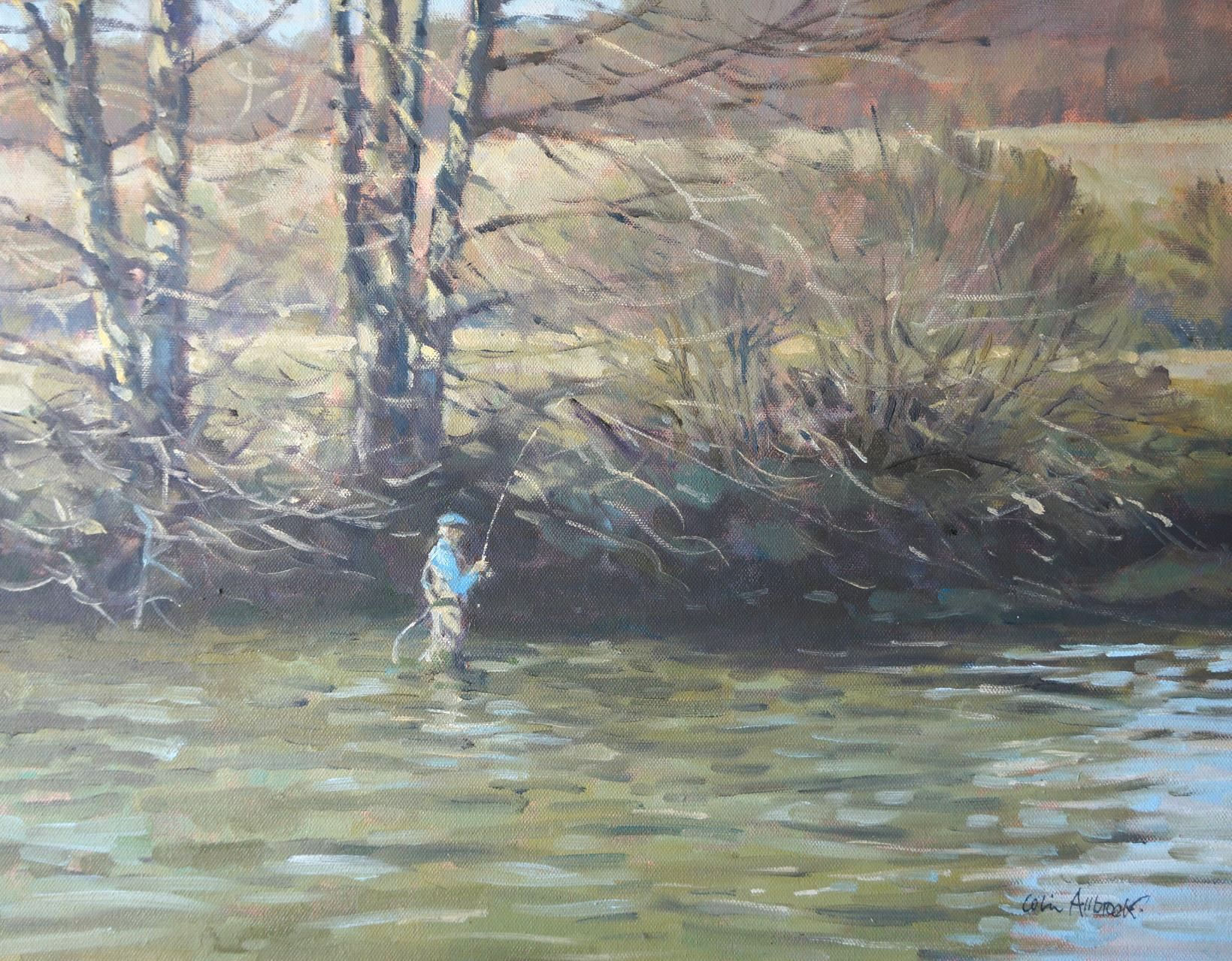 Colin Allbrook, Fisherman on River