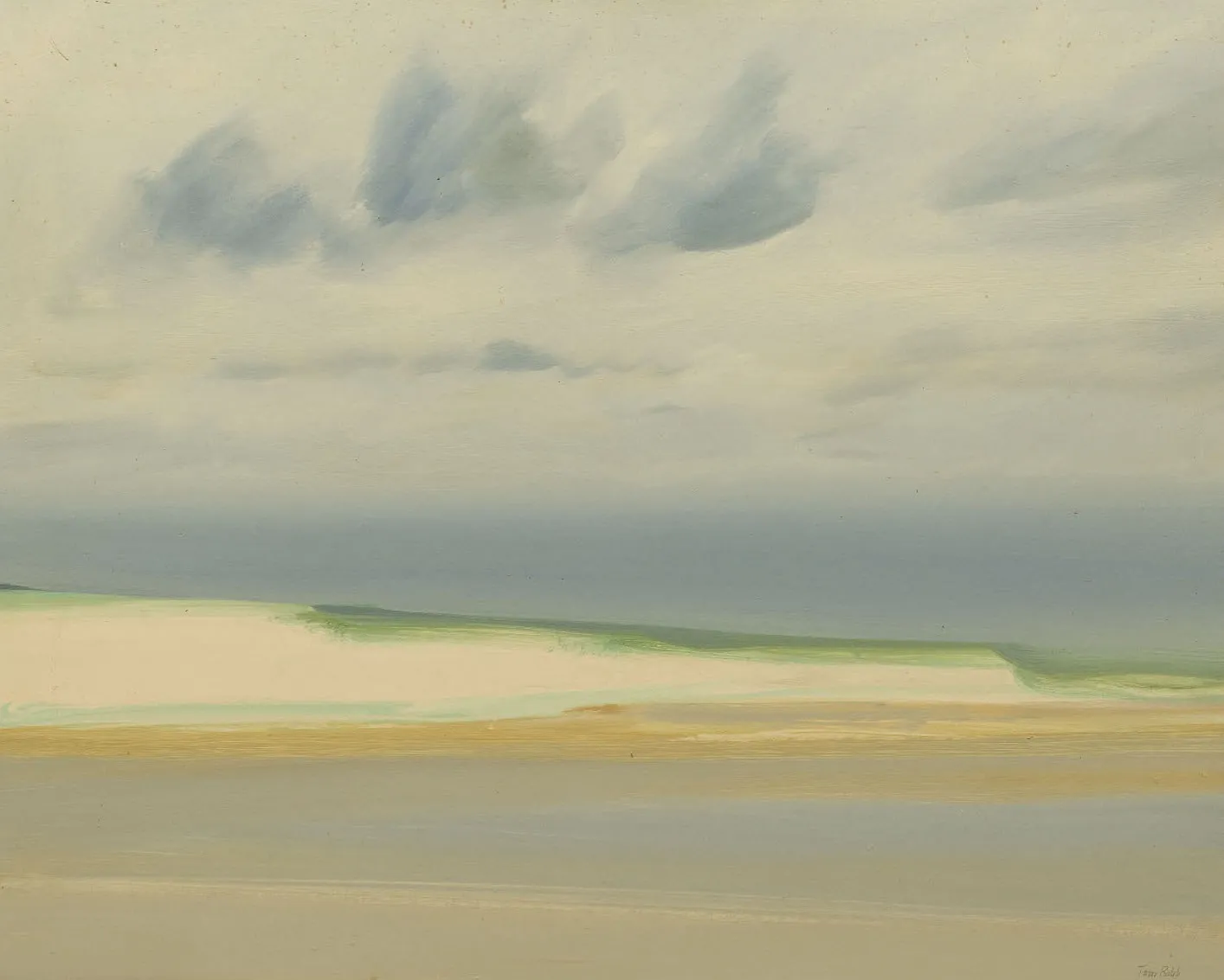 Tom Robb, Seven Sisters Cliffs, c.1970
