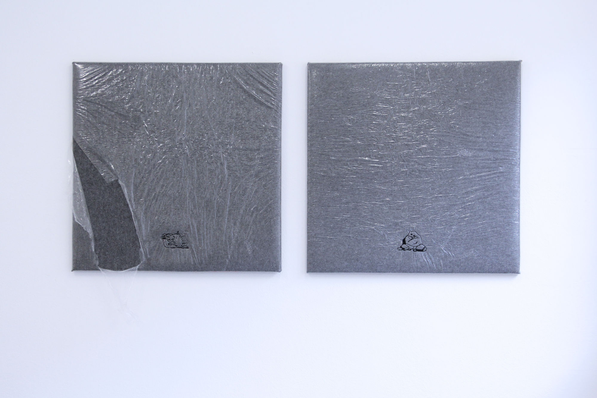 Ai am looking away, Ai head upturned to the stars.