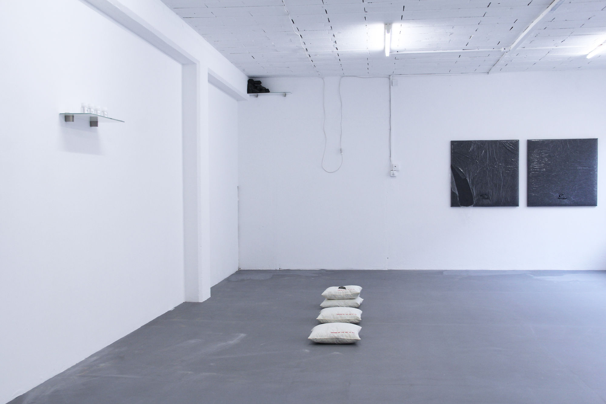 Ai am looking away, Ai head upturned to the stars.