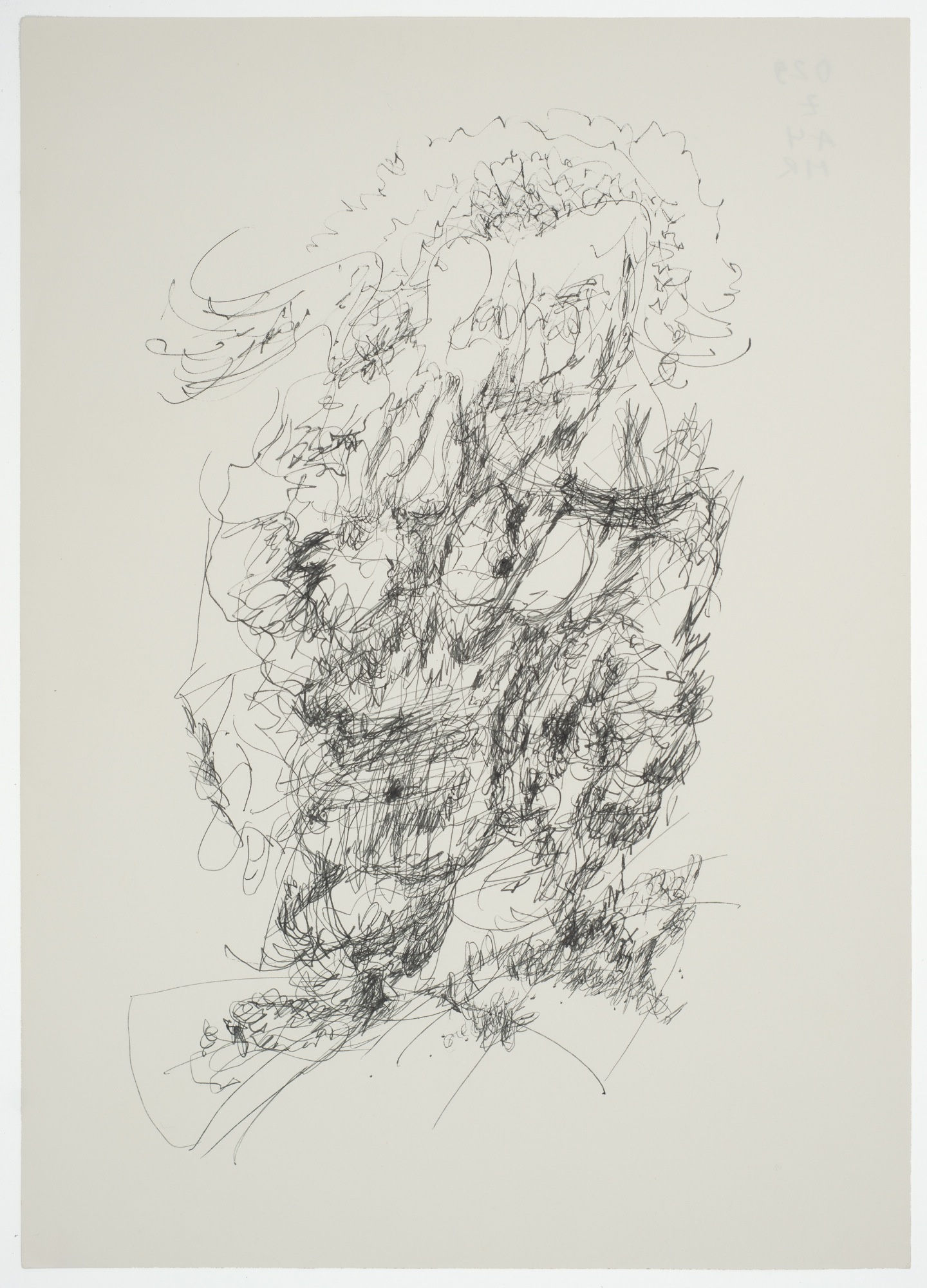 Margaret Raspé, Automatic Drawing 1, 1974