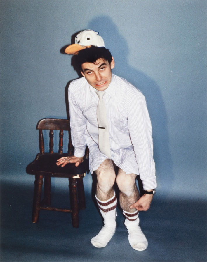 Laurie Simmons Portrait of Jimmy DeSana (Donald Duck Hat), 1978 Archival pigment print 35.6 x 27.9 cm Edition of 12