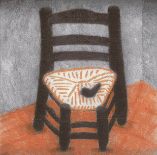 david hockney Van Gogh Chair