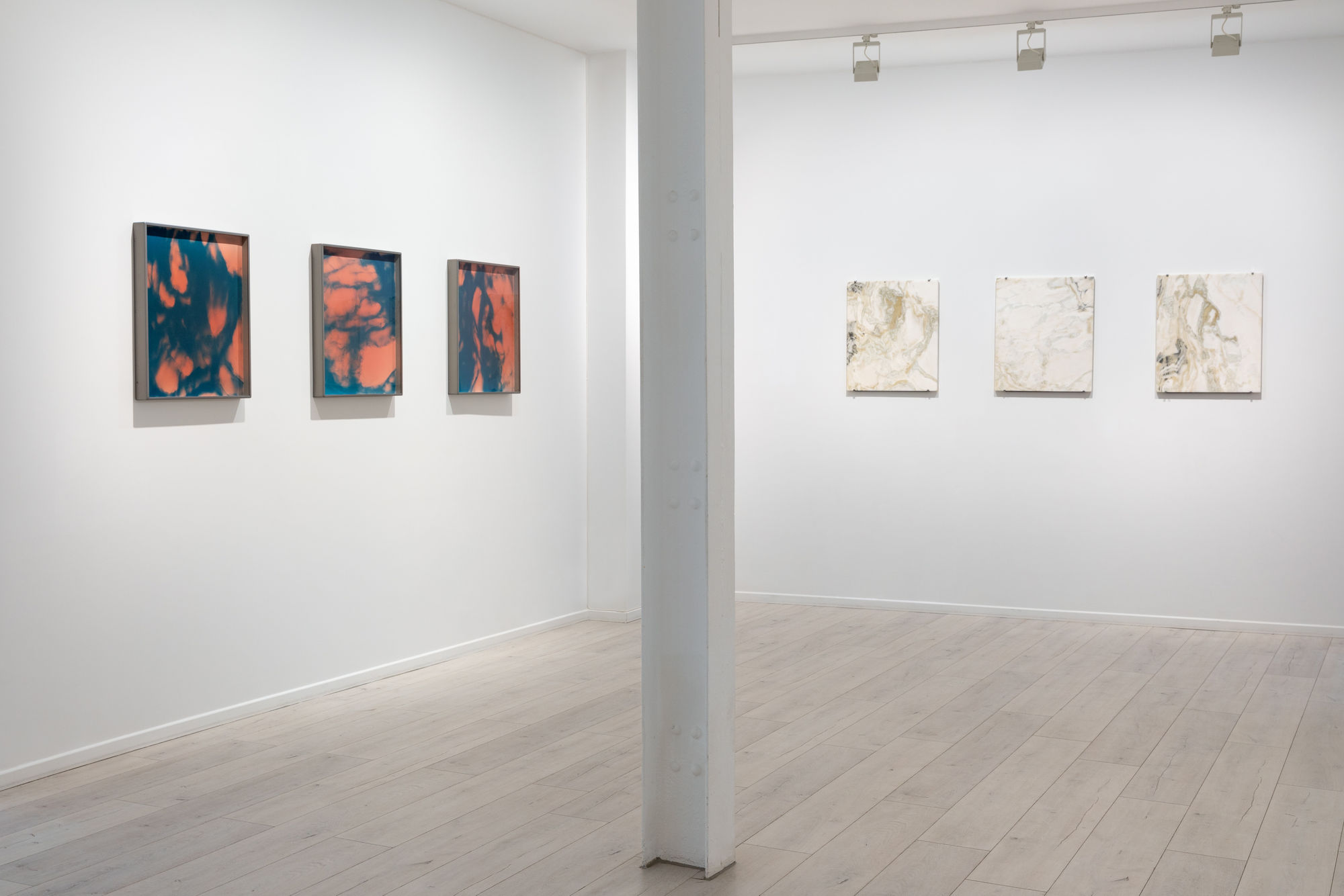 Sabine Mirlesse, Installation view, Voyant, Andréhn-Schiptjenko Paris, 2024.