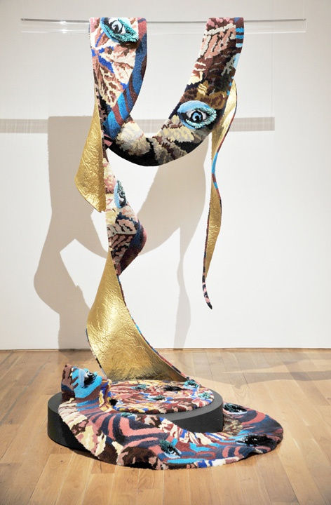 Linder, Diagrams of Love: Marriage of Eyes, 2015, Installation view at the British Art Show 8, Scottish National Gallery of Modern Art, Edinburgh, Scotland, 2016.