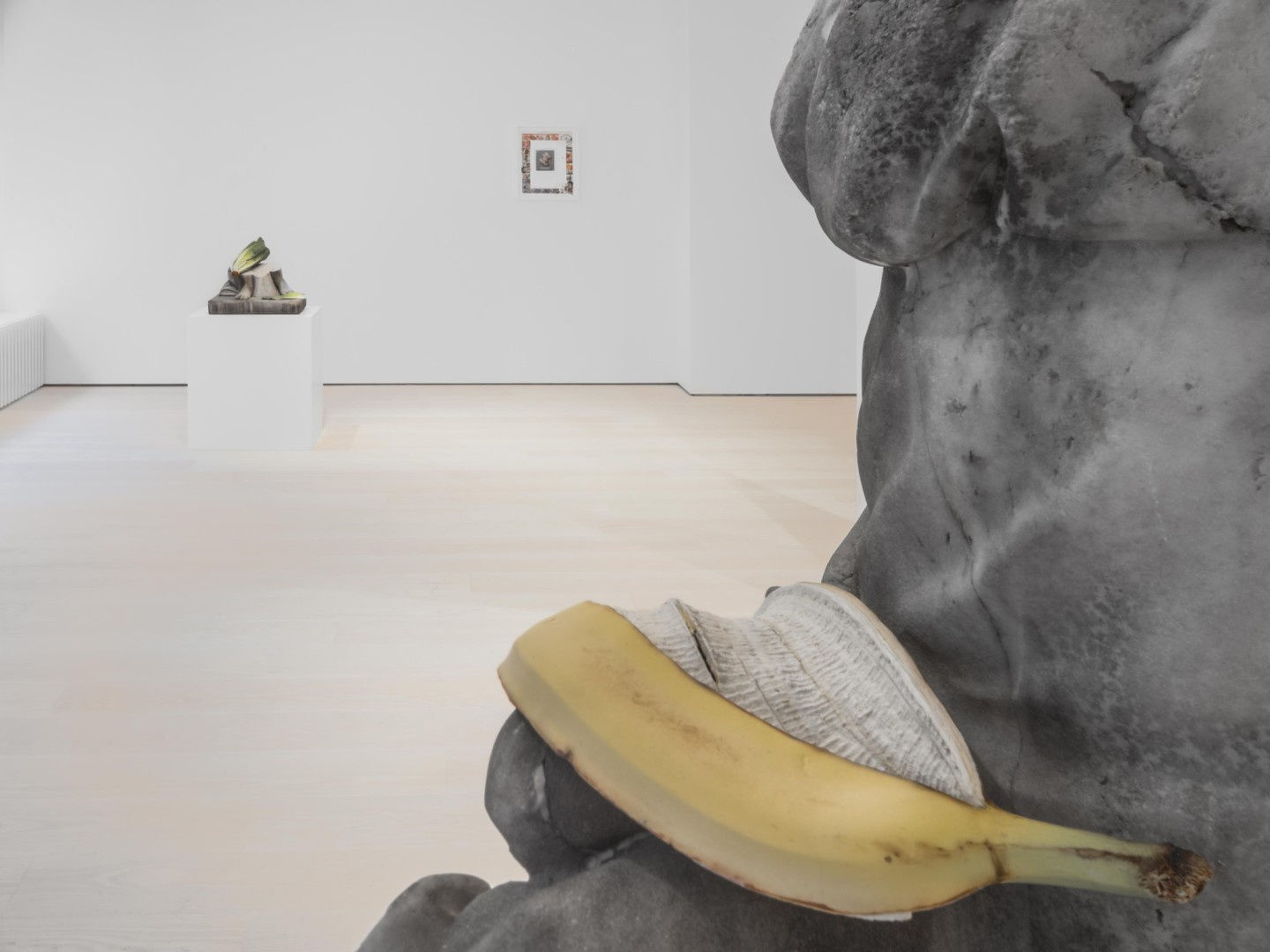 Tony Matelli Installation view Andréhn-Schiptjenko, Stockholm, Sweden, 2019