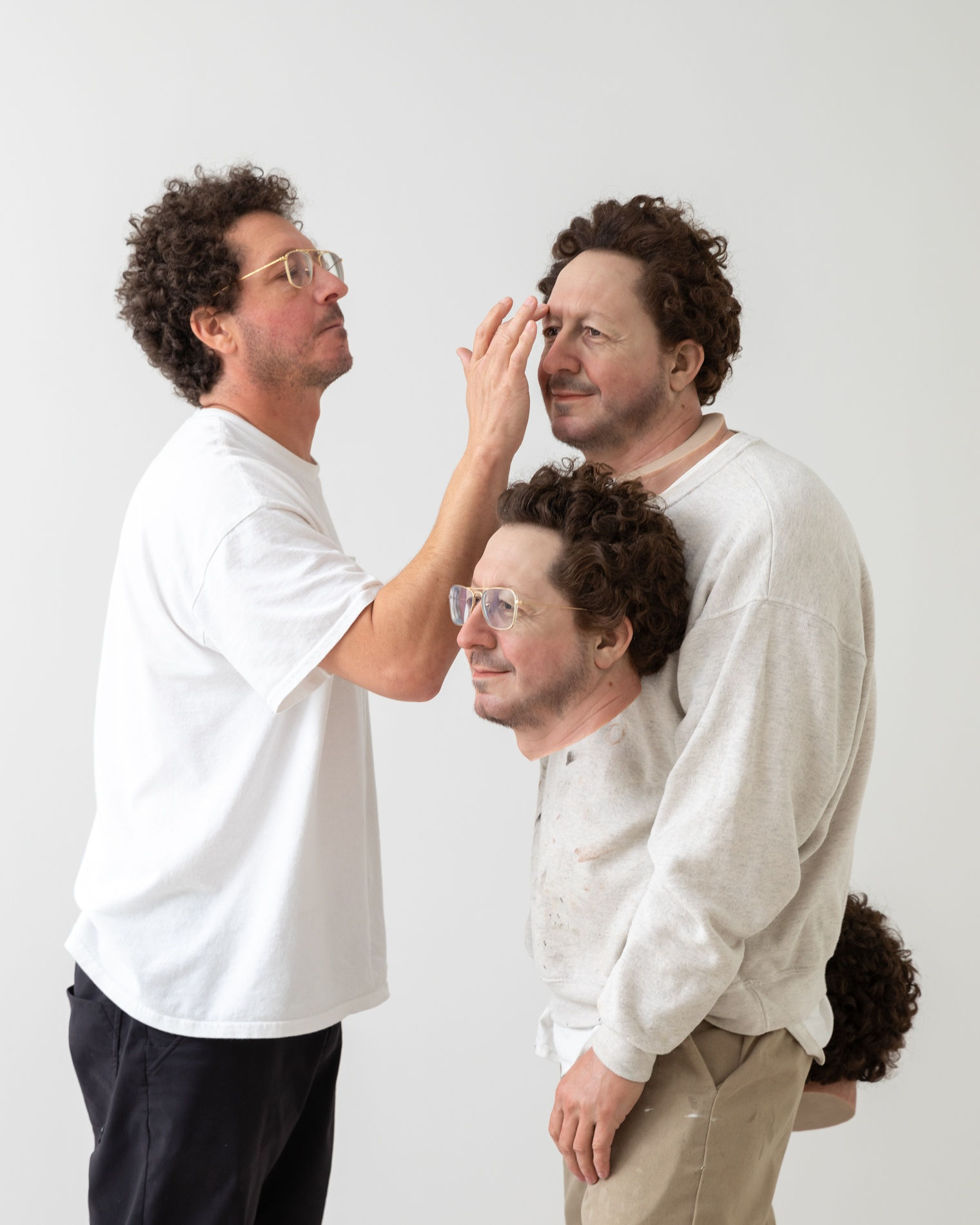 Tony Matelli Installation view, Displacement Map, Andréhn-Schiptjenko, Paris, France, 2023