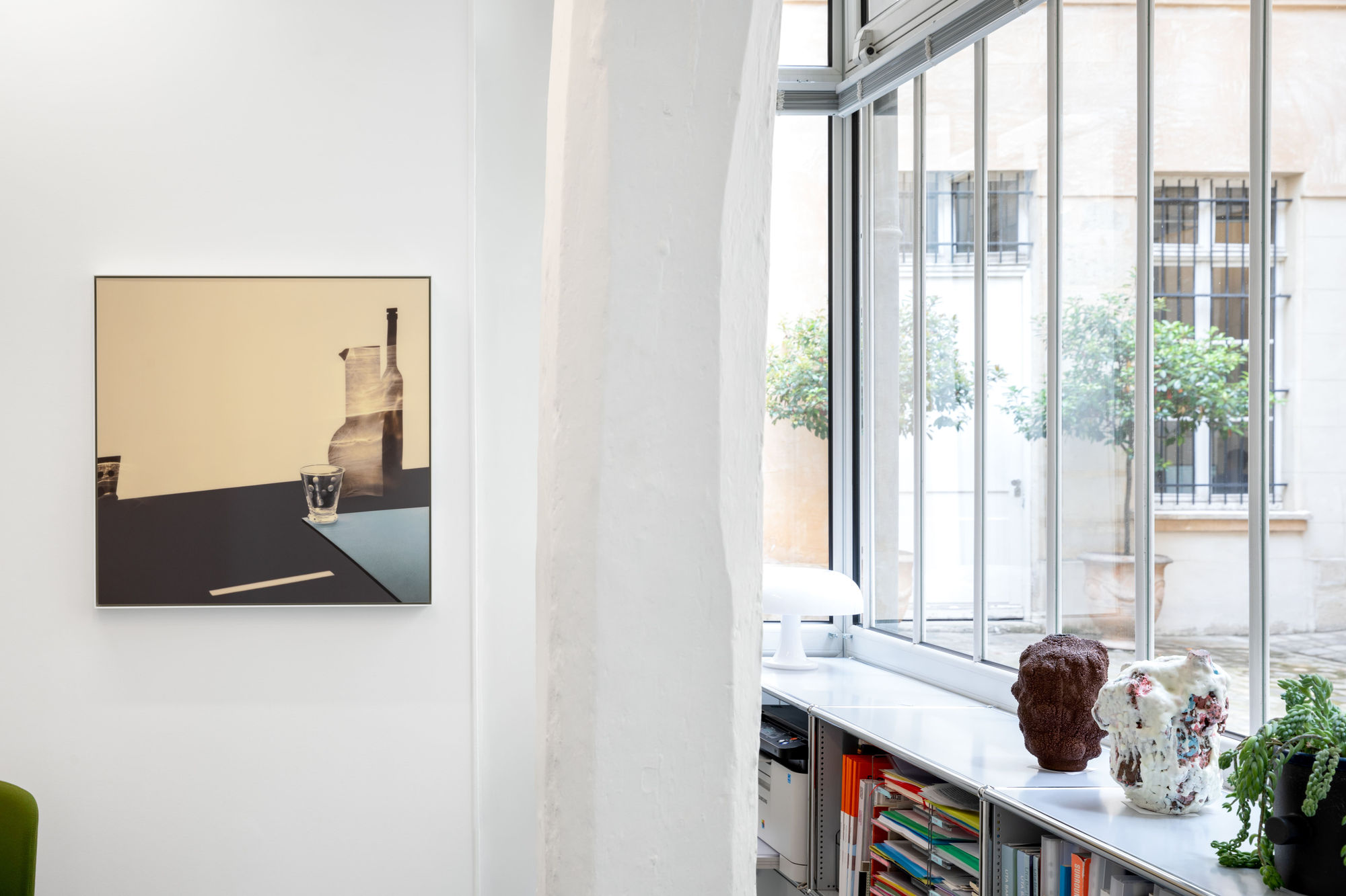 Uta Barth Installation view, In the Light and Shadow of Morandi, Andréhn-Schiptjenko, Paris, France, 2021